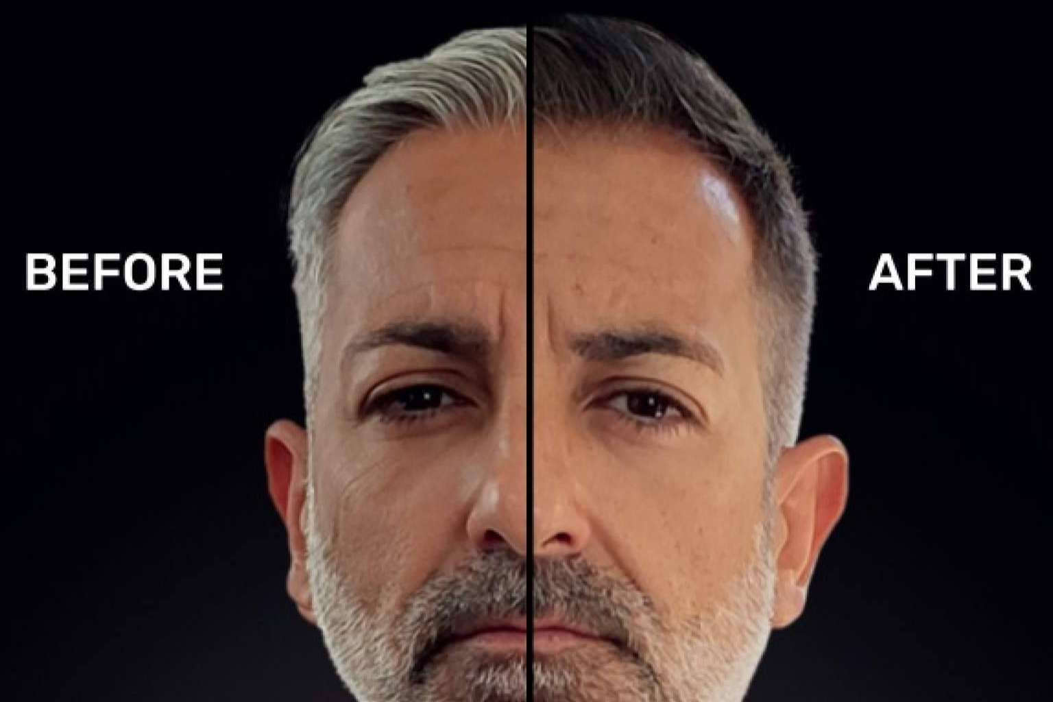 El champú cubre canas con efecto natural de Milano Cosmetics ideal para barberías, Shampoo Eros Man