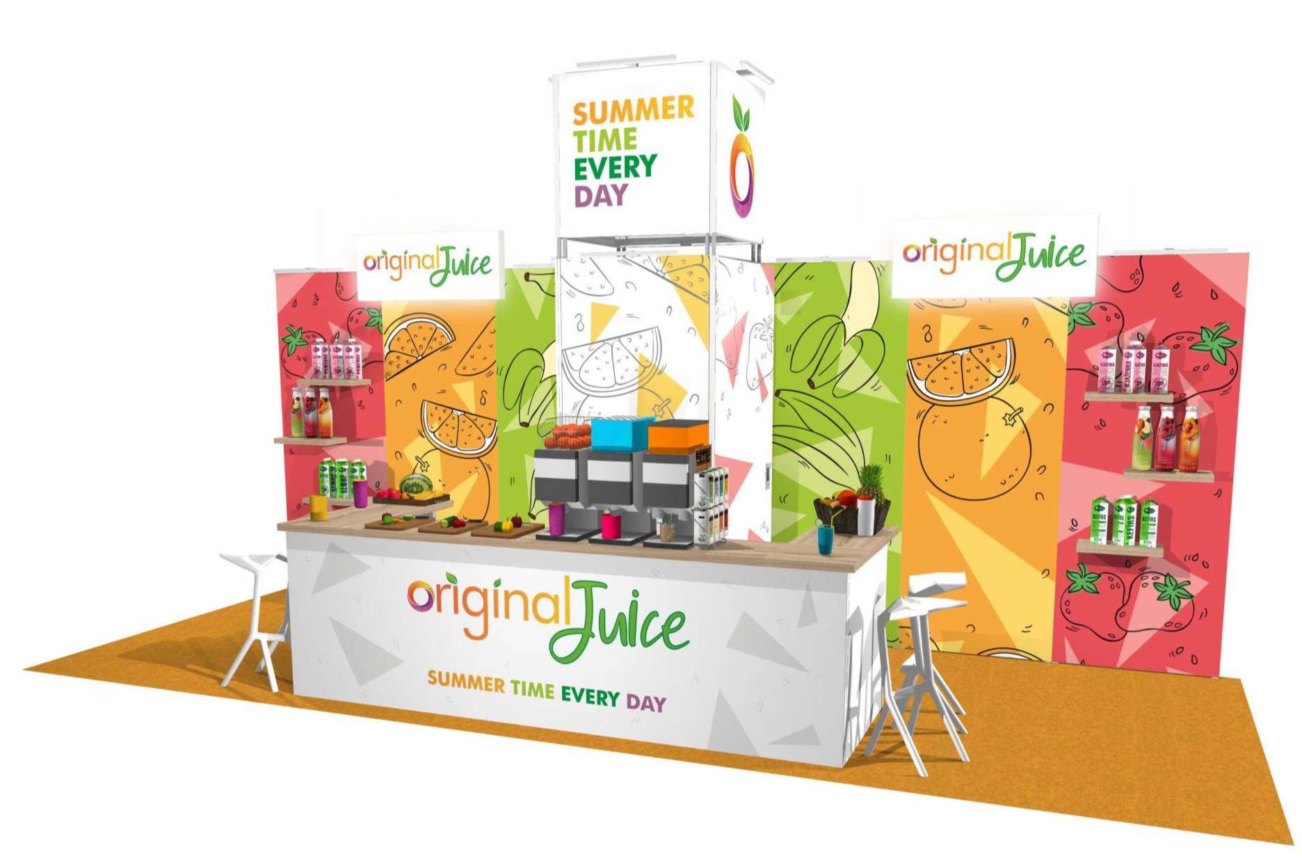 Las empresas de toda España pueden triunfar en ferias y eventos con los diferentes modelos de stand de Olika