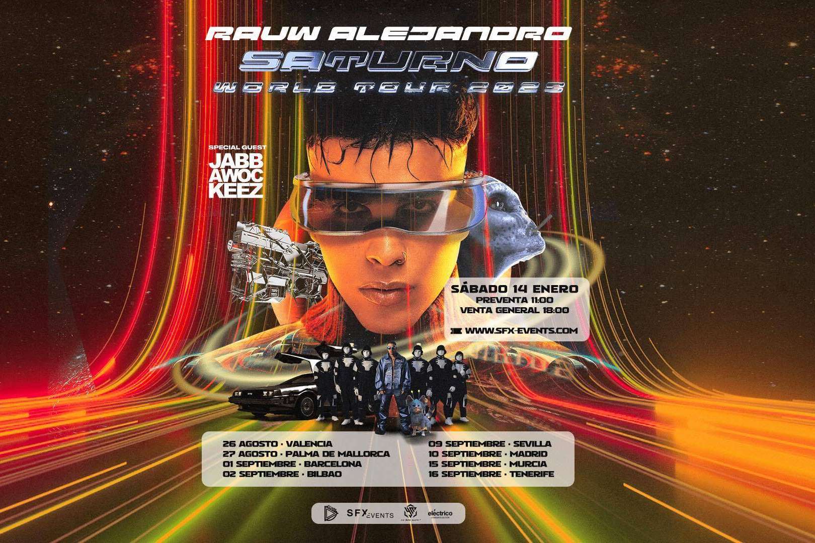 Entradas para la gira de Rauw Alejandro 2023 disponibles en Instanticket