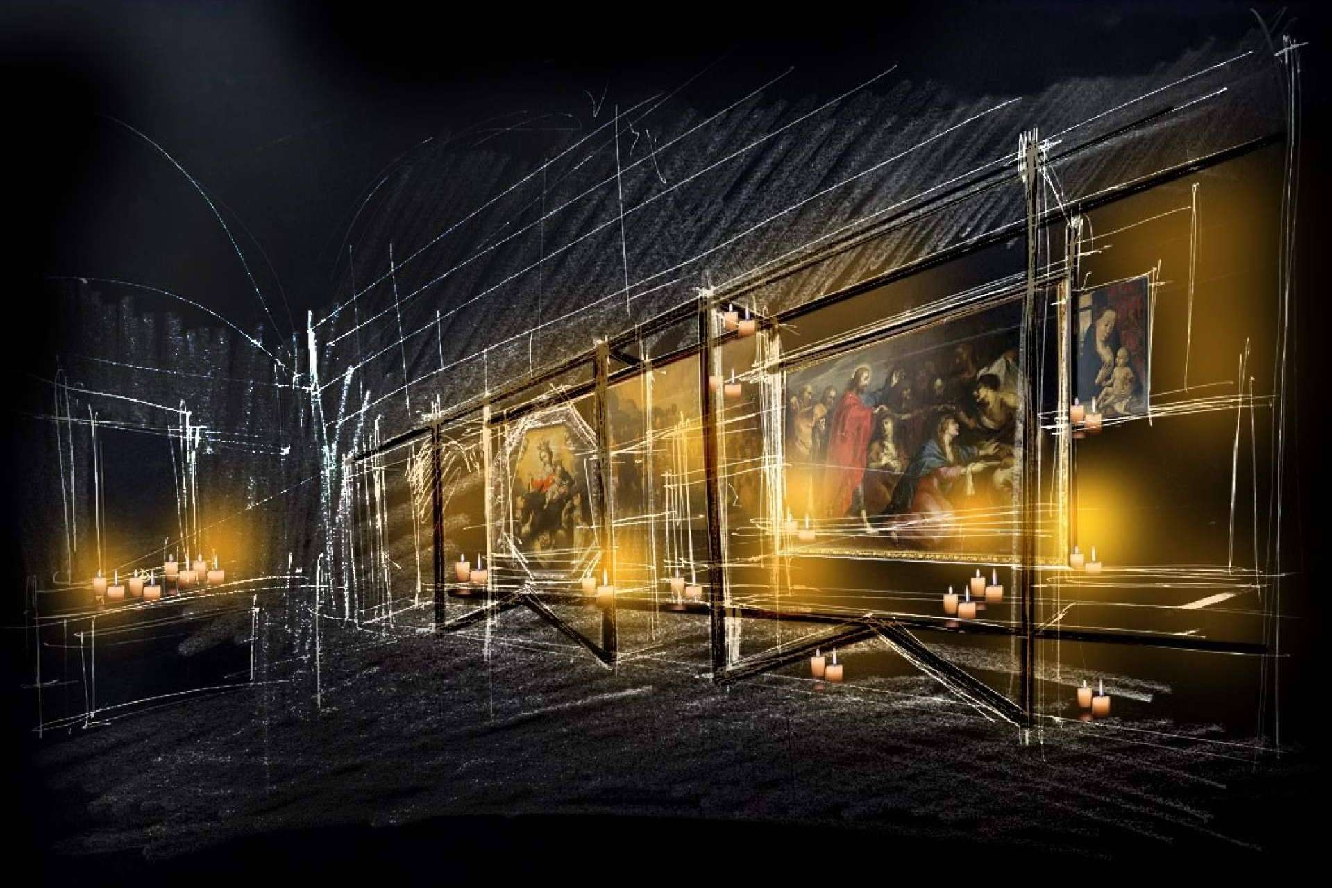 El Monasterio de Uclés celebra la Semana Santa con una programación de LUZ del S.VXI
