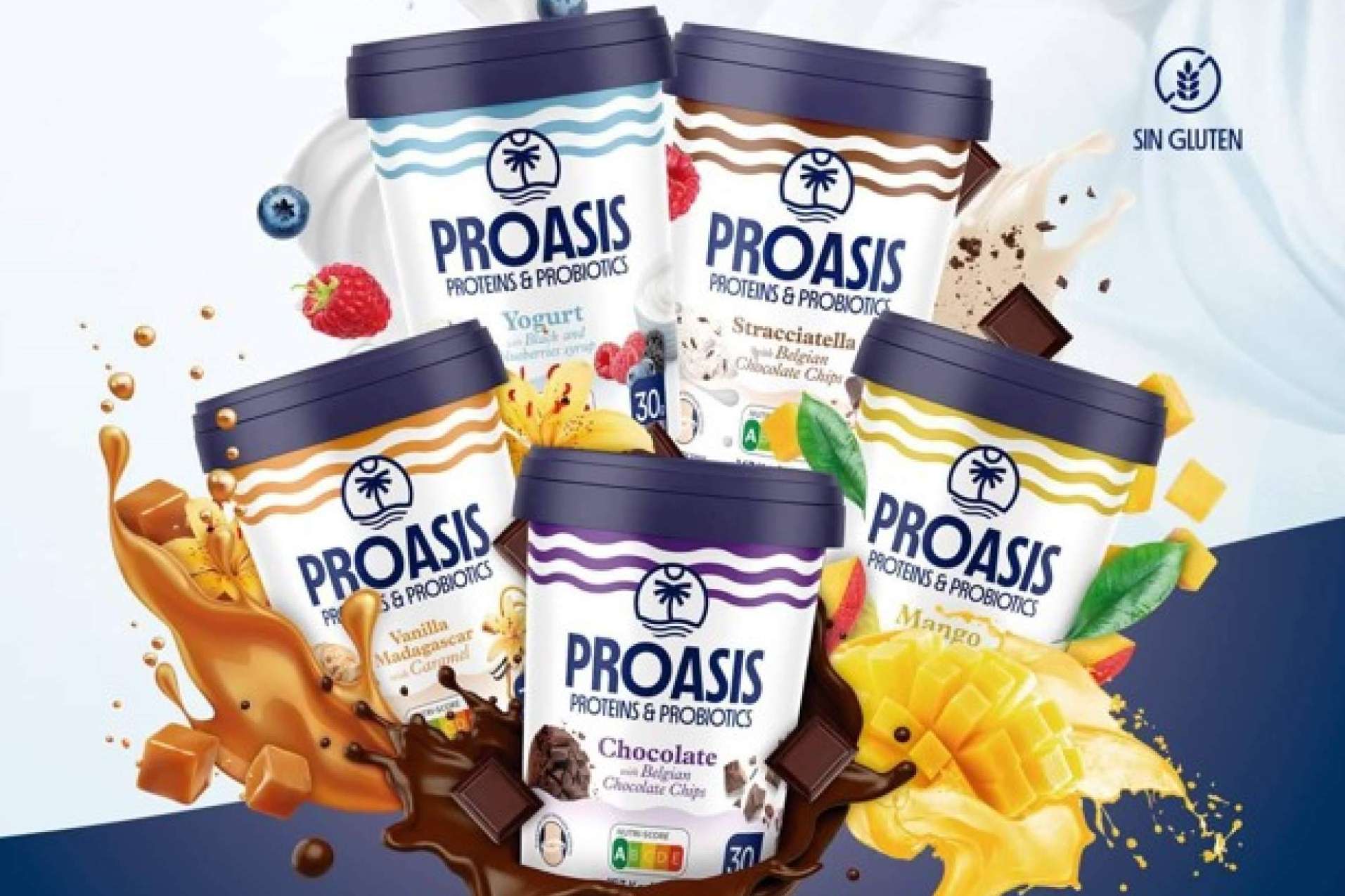 Llevar a cabo una operación bikini saludable con los helados PROASIS bajos en calorías de Being Foods