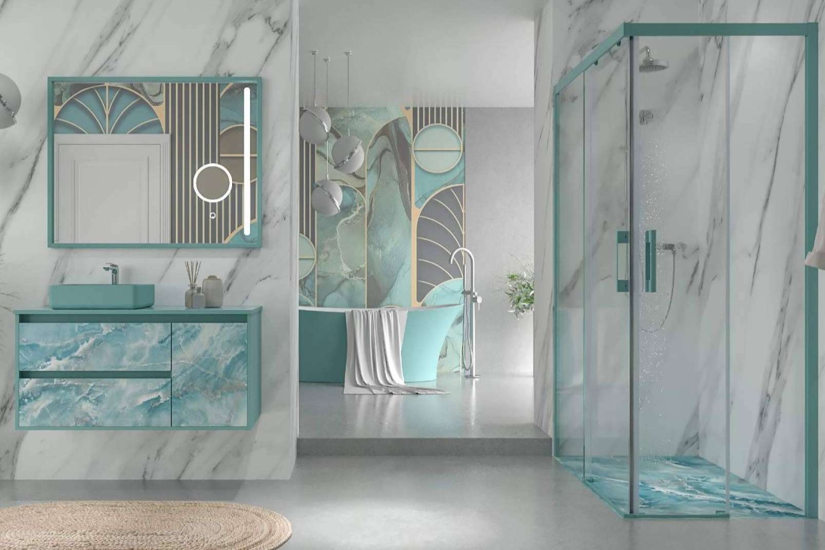 El baño ideal, los decoradores y reformistas eligen a Varobath