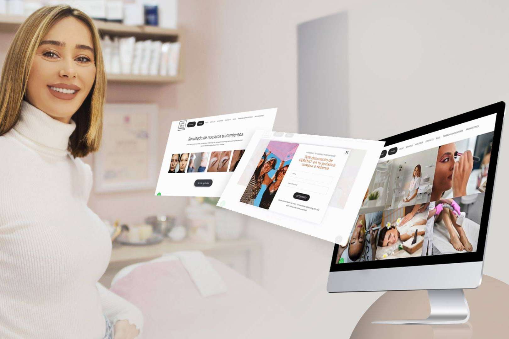 UEBEA, el desarrollador web que ha revolucionado el sector de la belleza integrando la IA en su plataforma para todos sus clientes