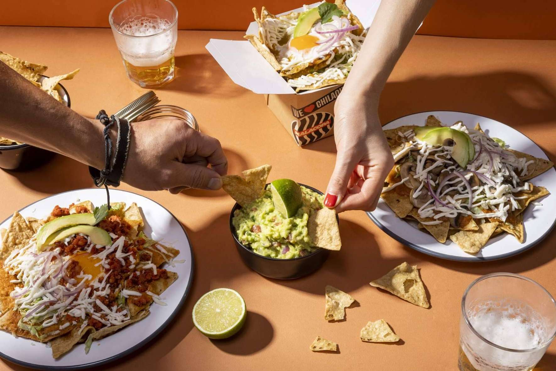 Malacopa permite comer chilaquiles en Madrid