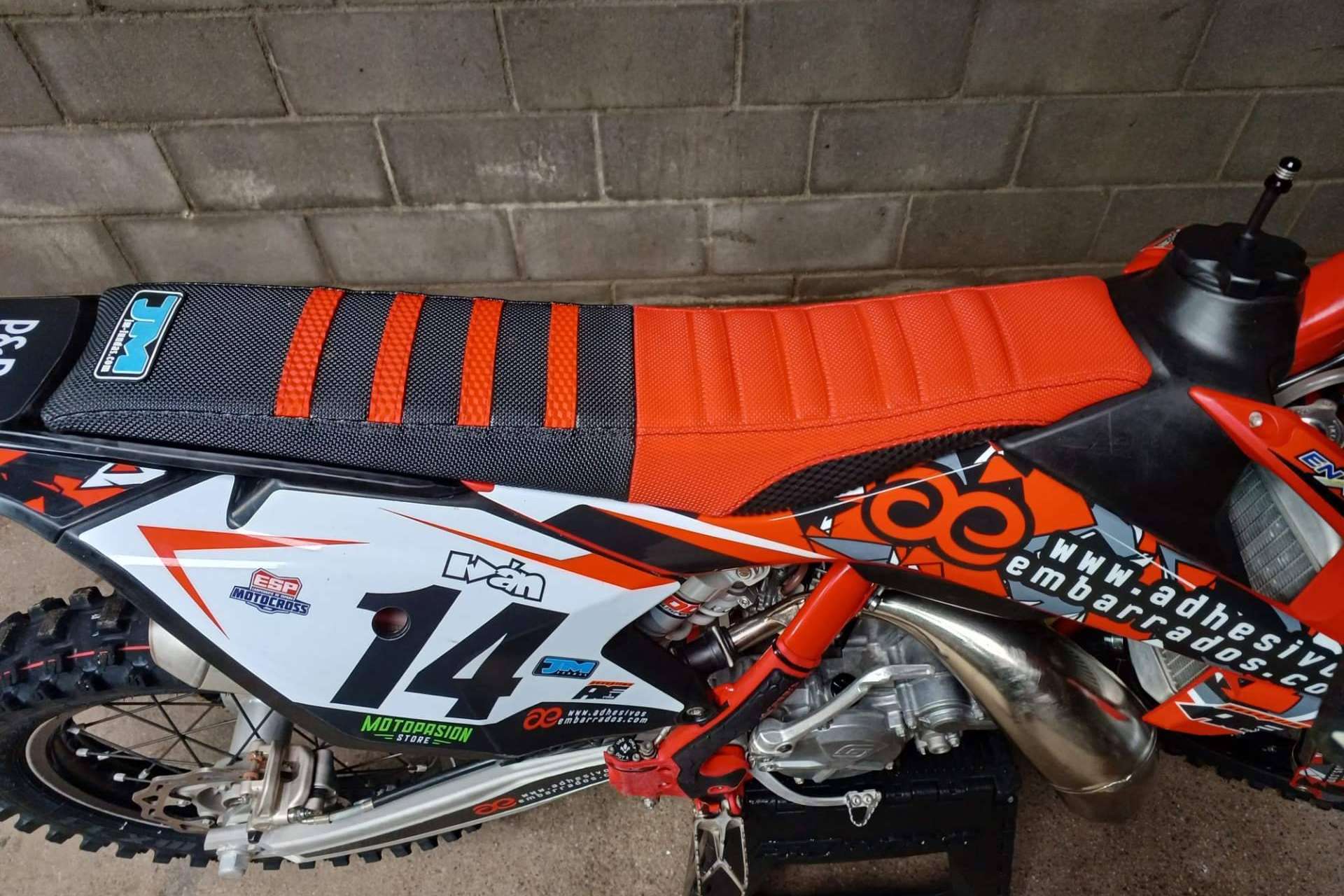 JM-Fundas, fundas de asiento de moto personalizables