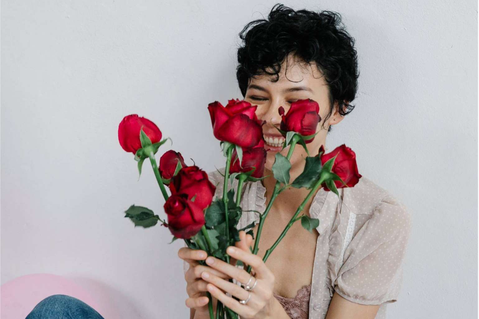Regalar ramo de rosas rojas ecoamigable, por Roses To Love