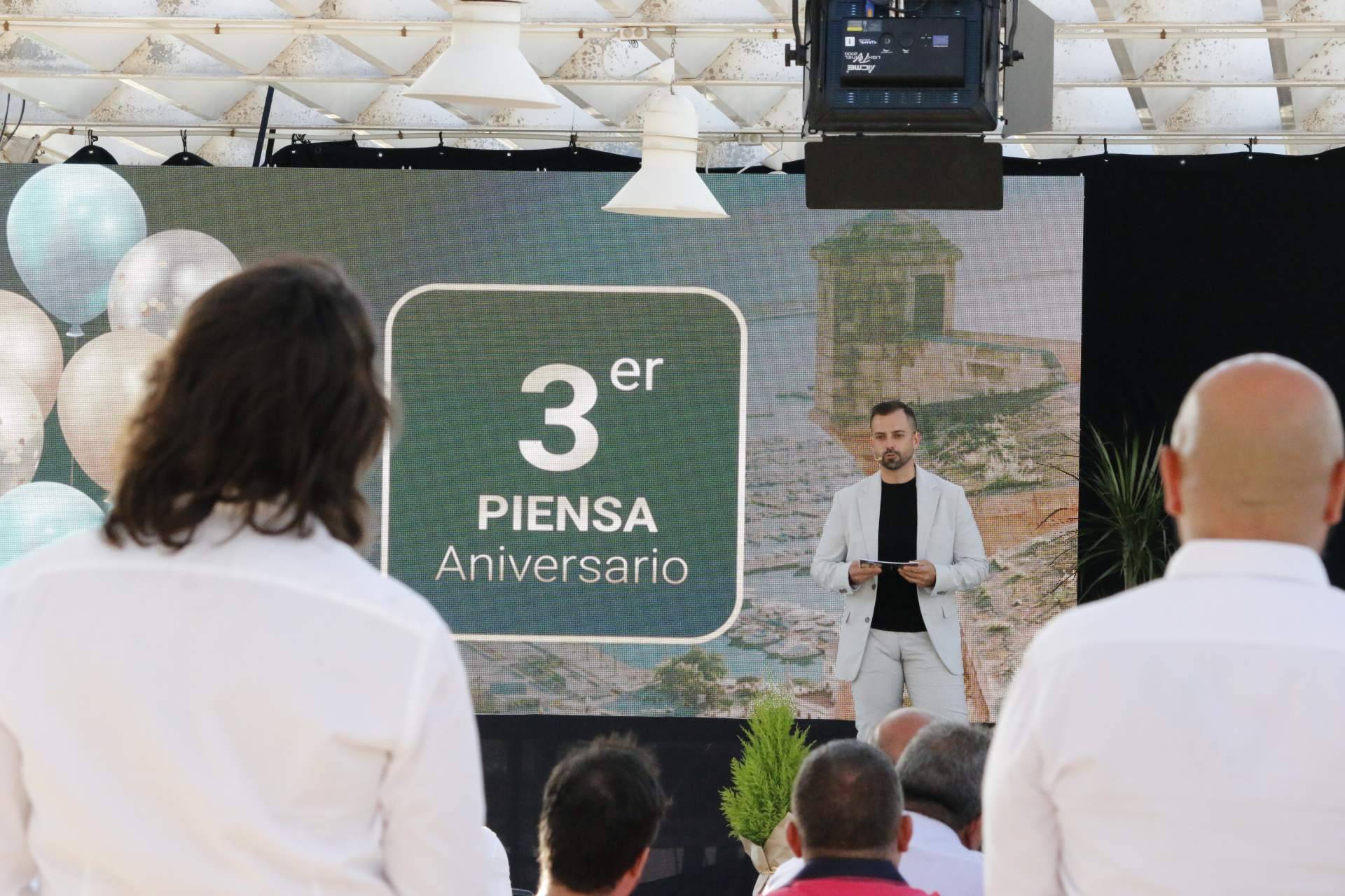 El tercer aniversario de Piensa Network y su celebración