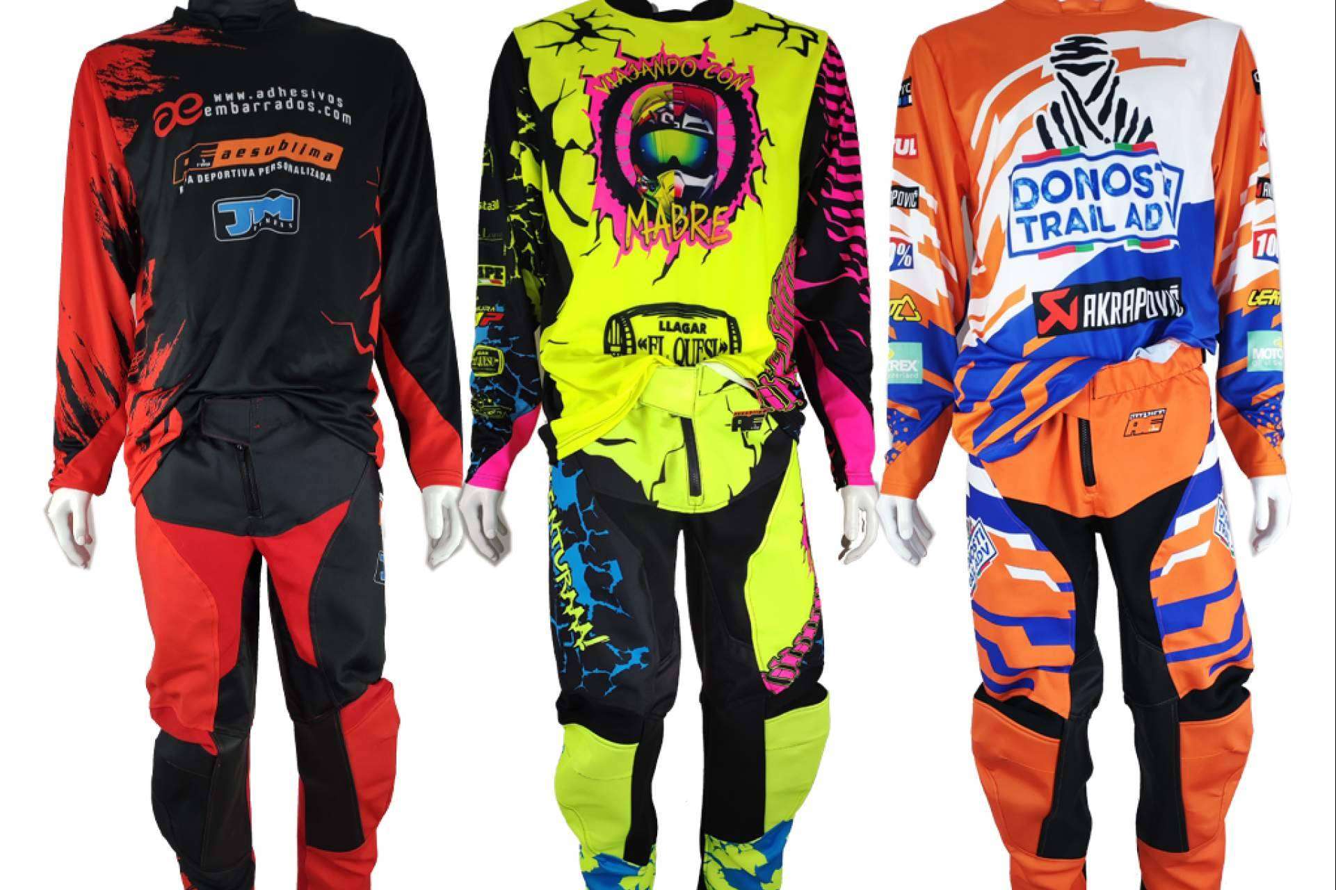 Camisetas de motocross personalizadas de la mano de ADHESIVOSEMBARRADOS