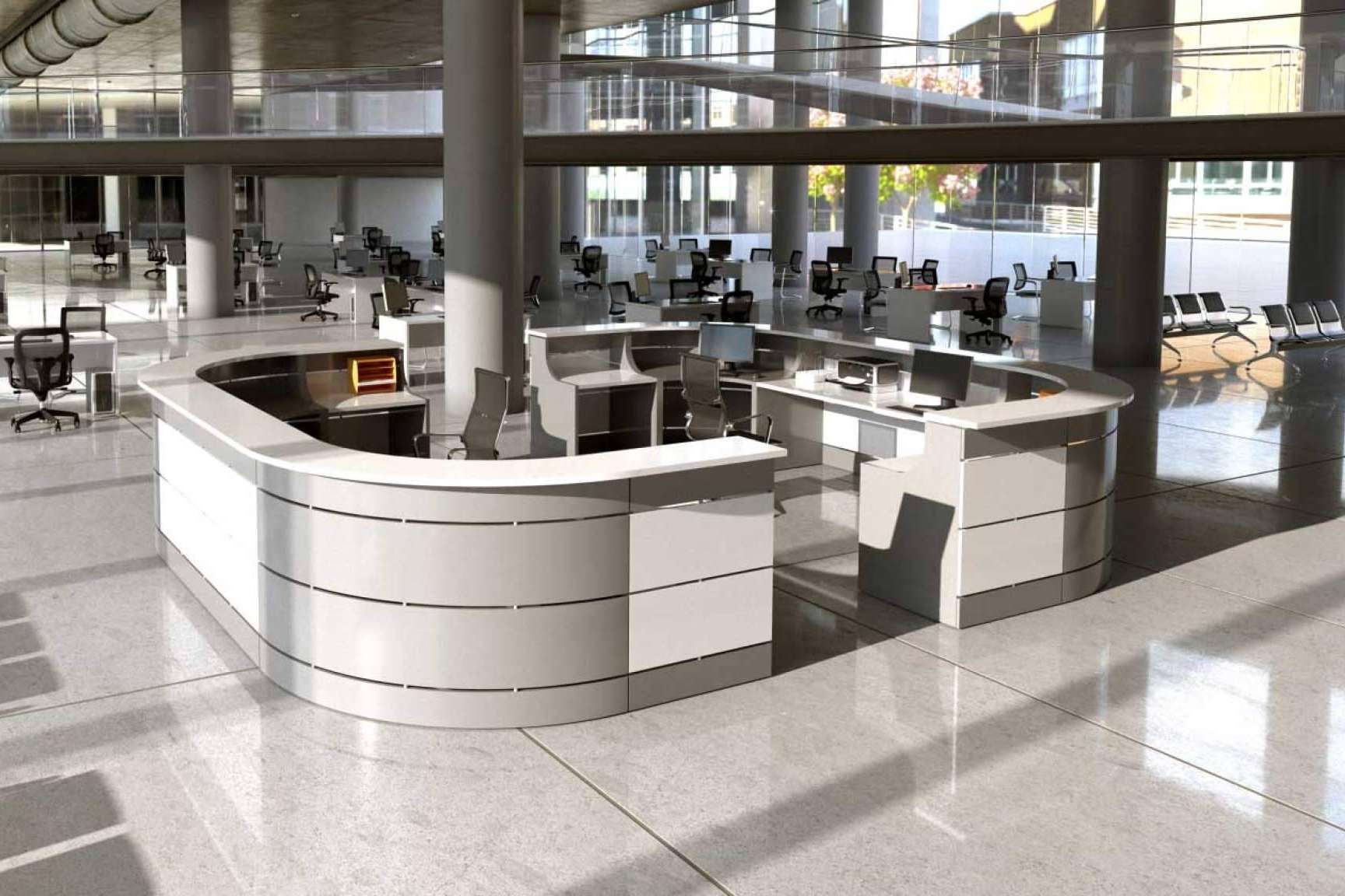 OfficeDeco dispone de diversidad de muebles de recepción