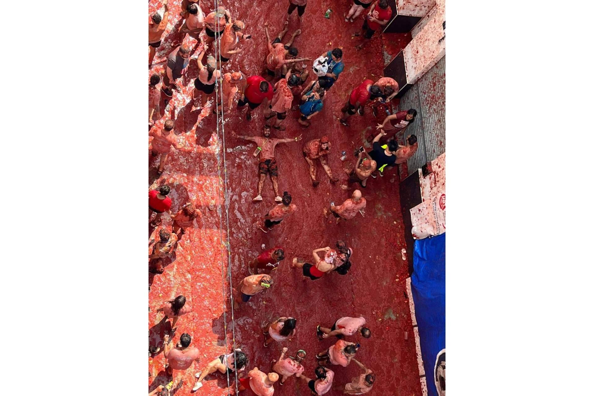 Récords de popularidad y viralidad en la Fiesta de la Tomatina 2023