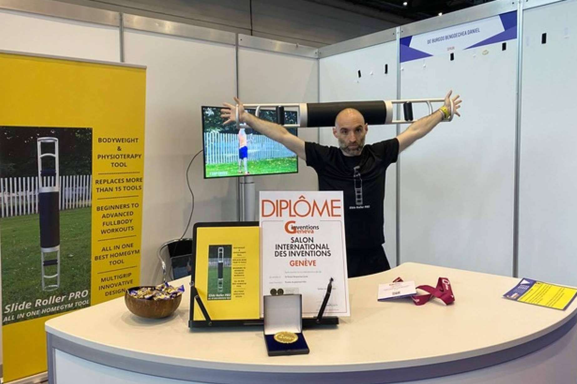 Slide Roller Pro, ganador de la medalla de oro en el Salón Internacional de Invenciones en Ginebra