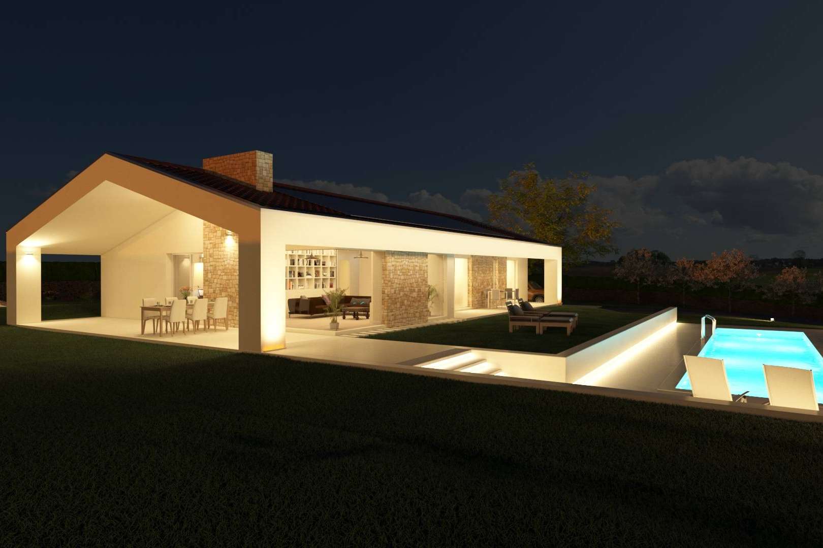 La vivienda autosuficiente de Pando Arquitectos