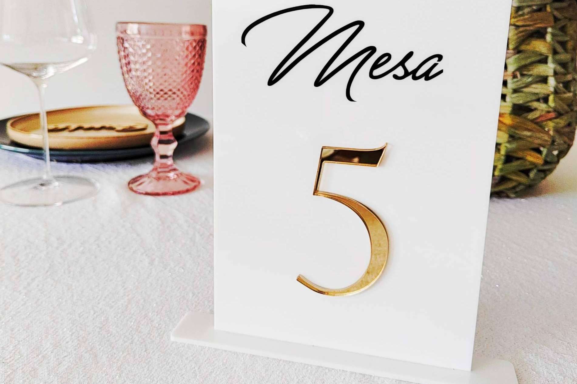 Productos personalizados para bodas con los detalles de Arte Molón