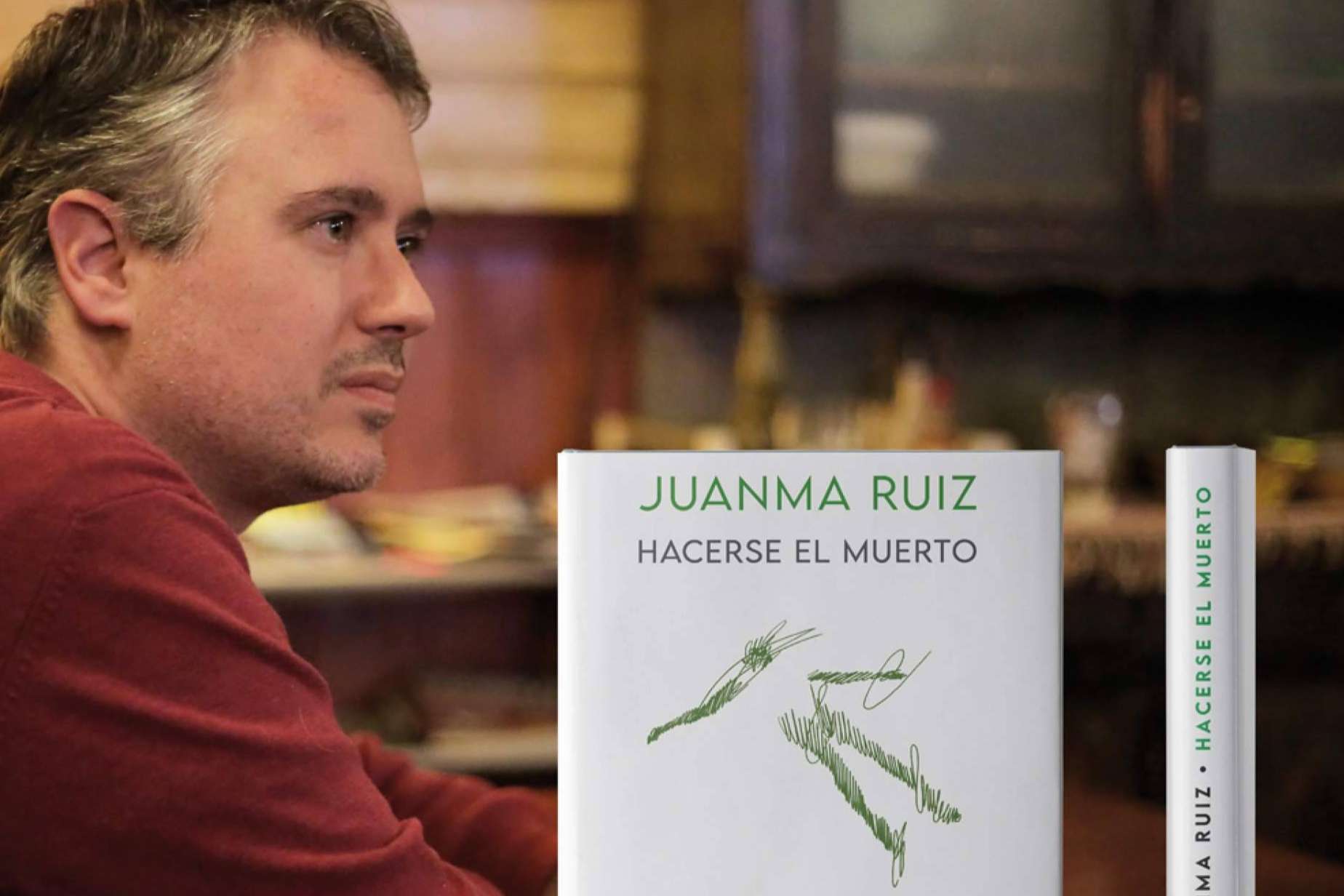 Ya está en las librerías 'Hacerse el muerto', de Juanma Ruiz. Poesía como actitud vital