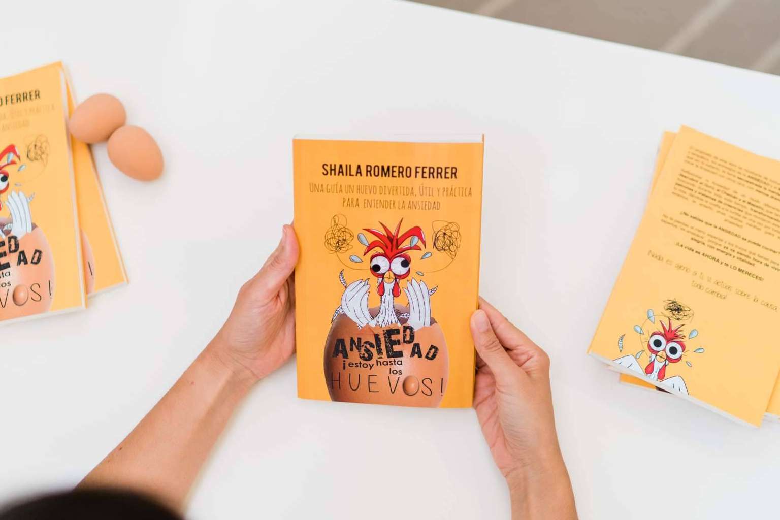 Entrevista sobre el libro 'Ansiedad ¡Estoy hasta los huevos!'