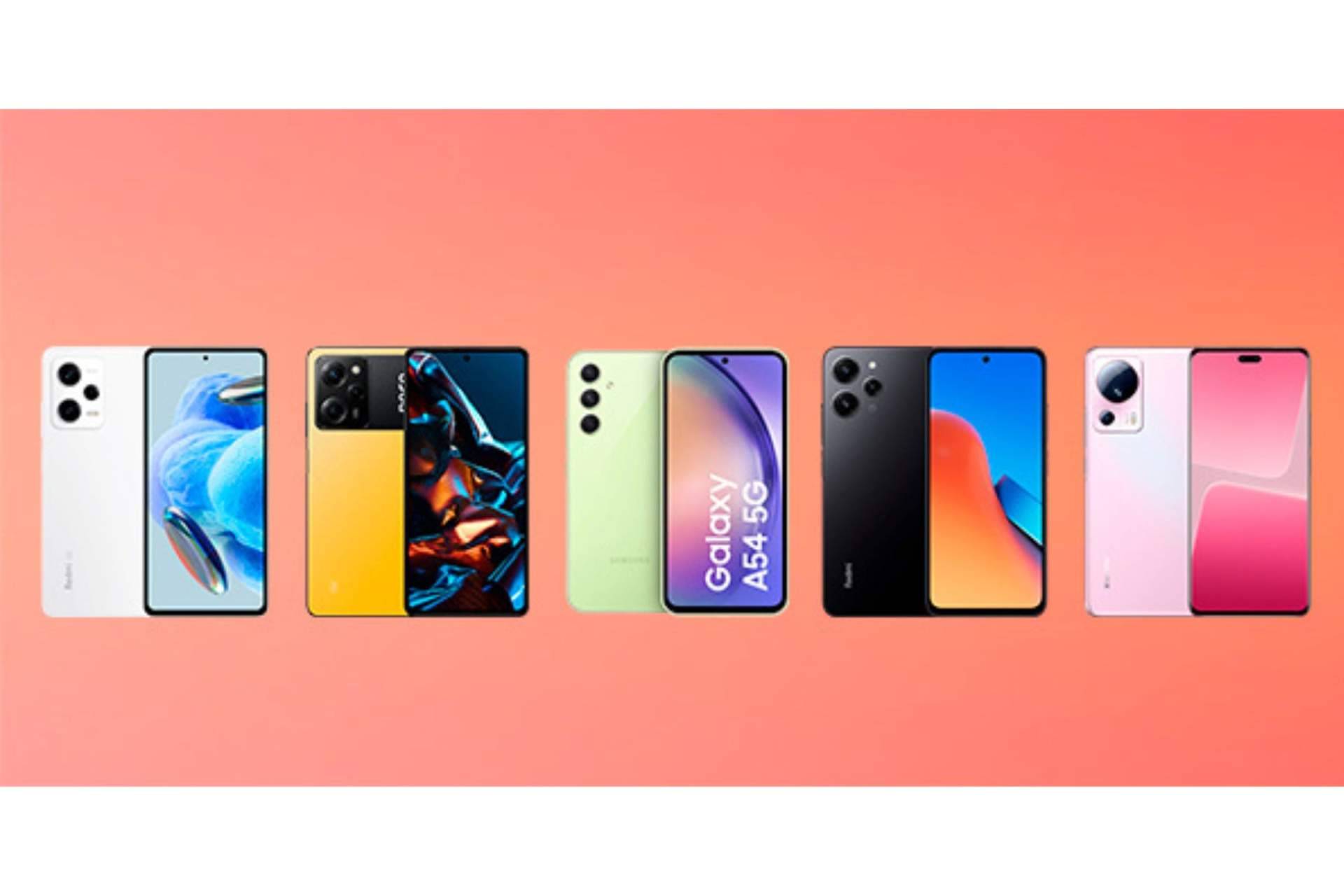 Los móviles más vendidos de las marcas Xiaomi y Samsung en Móviles Top Ventas