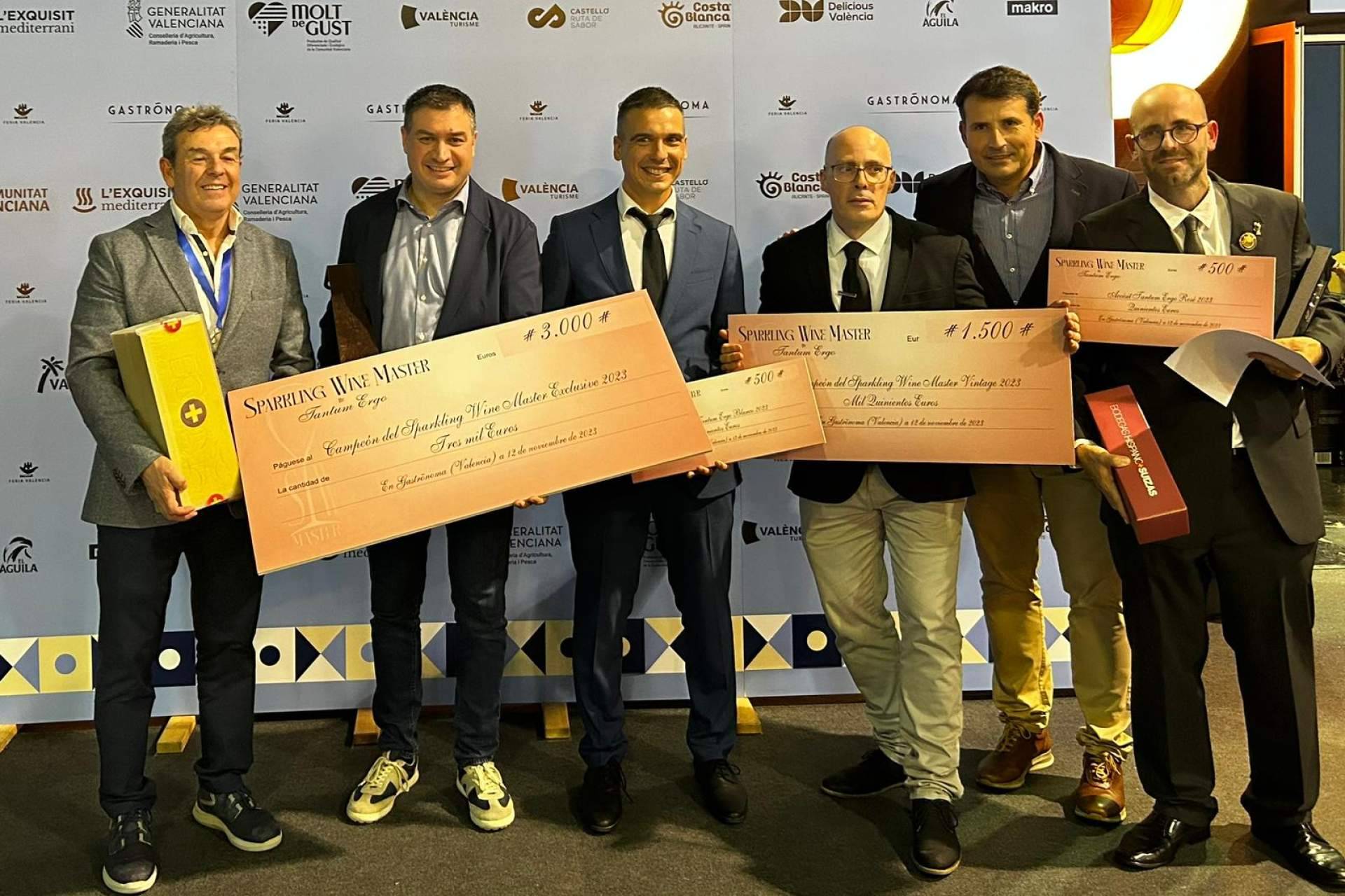 El sumiller Xavier Roig Castellví, campeón en la primera edición de Sparkling Wine Master España by Tantum Ergo celebrado en GASTRÕNOMA