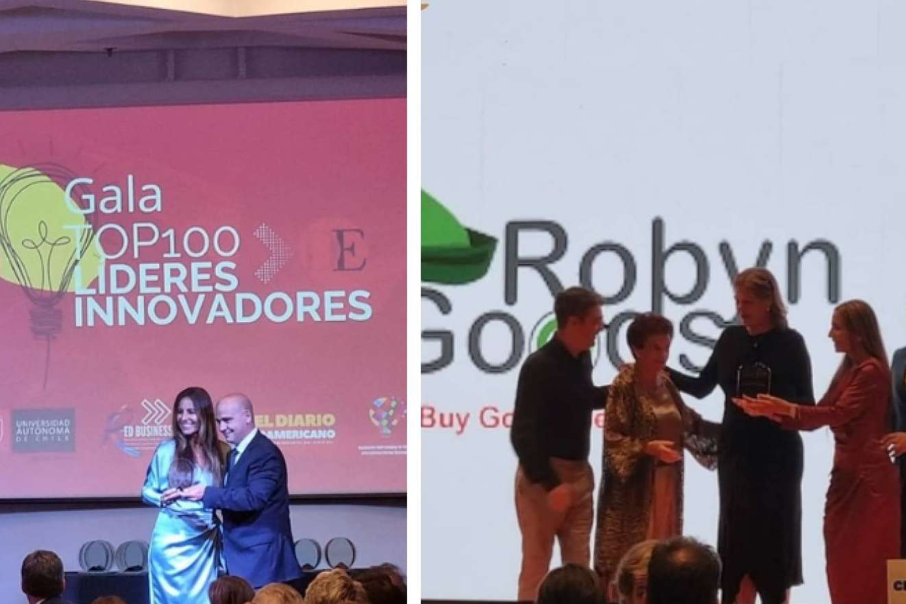RobynGoods se alza con dos premios de referencia del ecosistema empresarial nacional en solo tres años