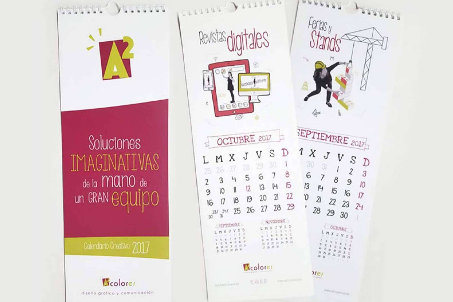 ¿Por qué los calendarios de empresa son uno de los regalos más originales para estas Navidades según A2Colores?