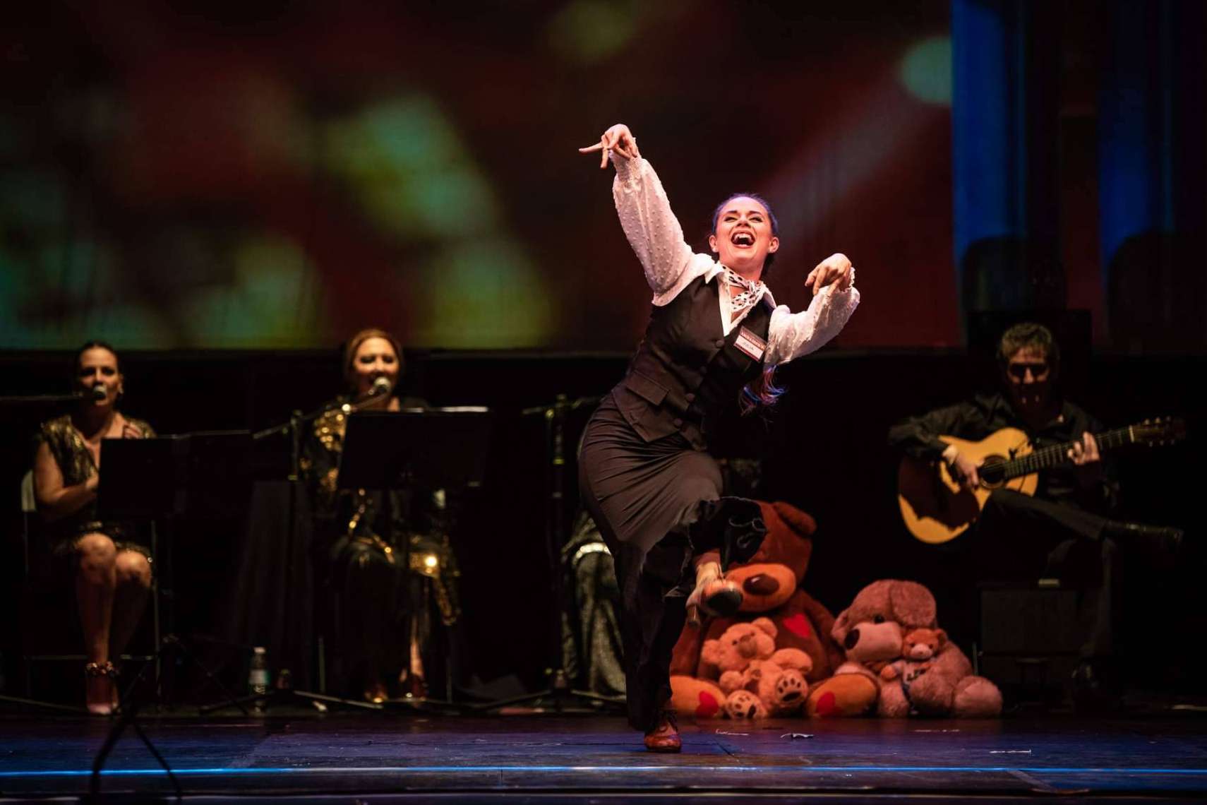 La tradición de una compañía que canta y baila por Navidad, Miriam Jiménez