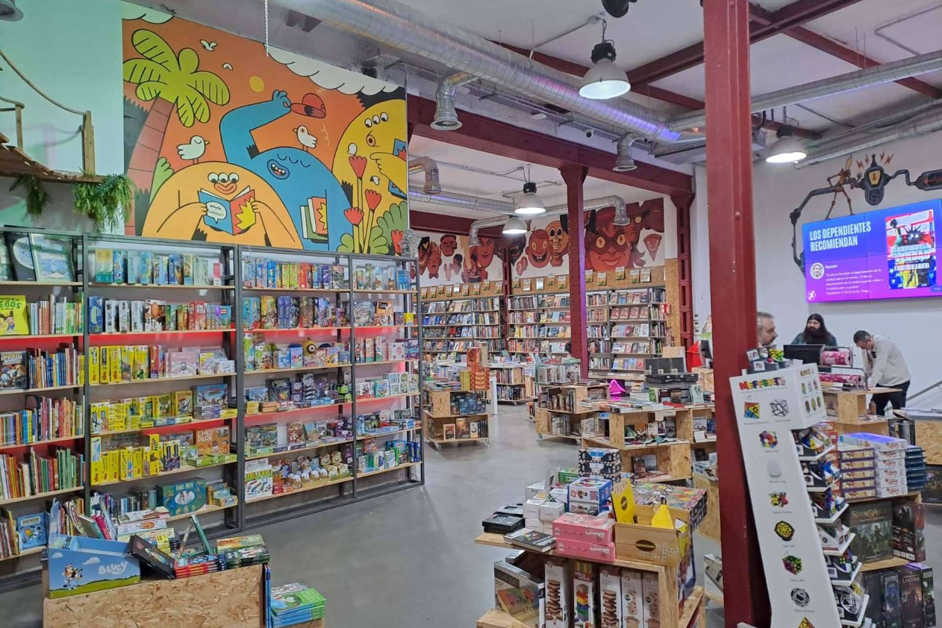 La librería de ocio inteligente Generación X está recibiendo muchas visitas esta temporada