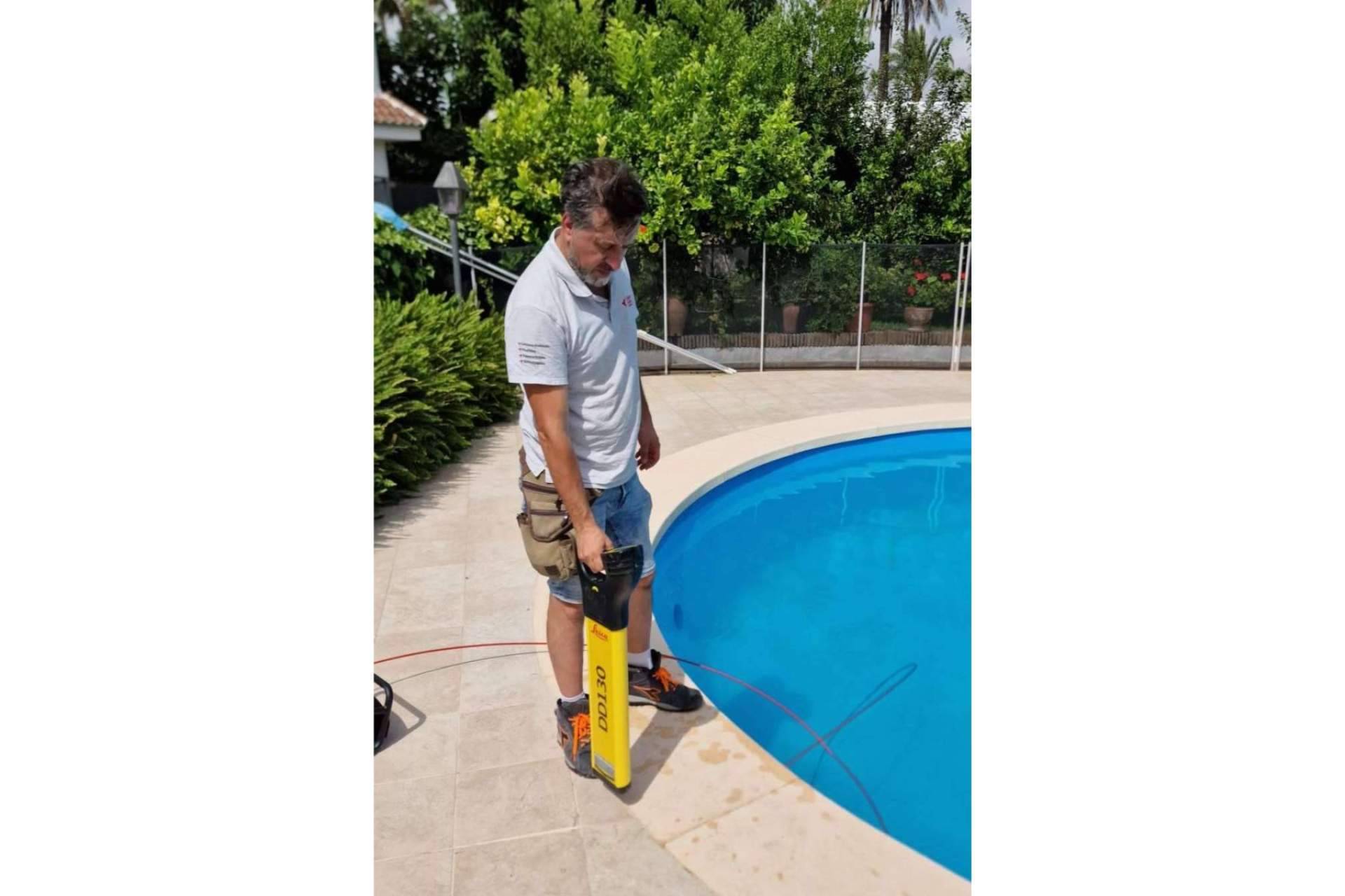 Reparación de las piscinas en casos de pérdida de agua, con Mafe Pool Solutions