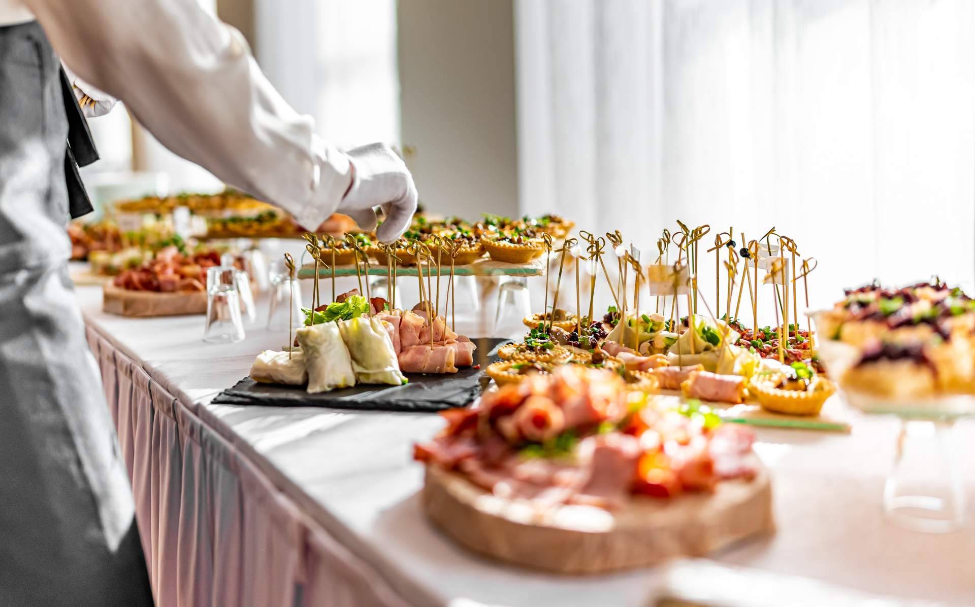 Goyo Catering brinda servicios de catering de lujo para bodas