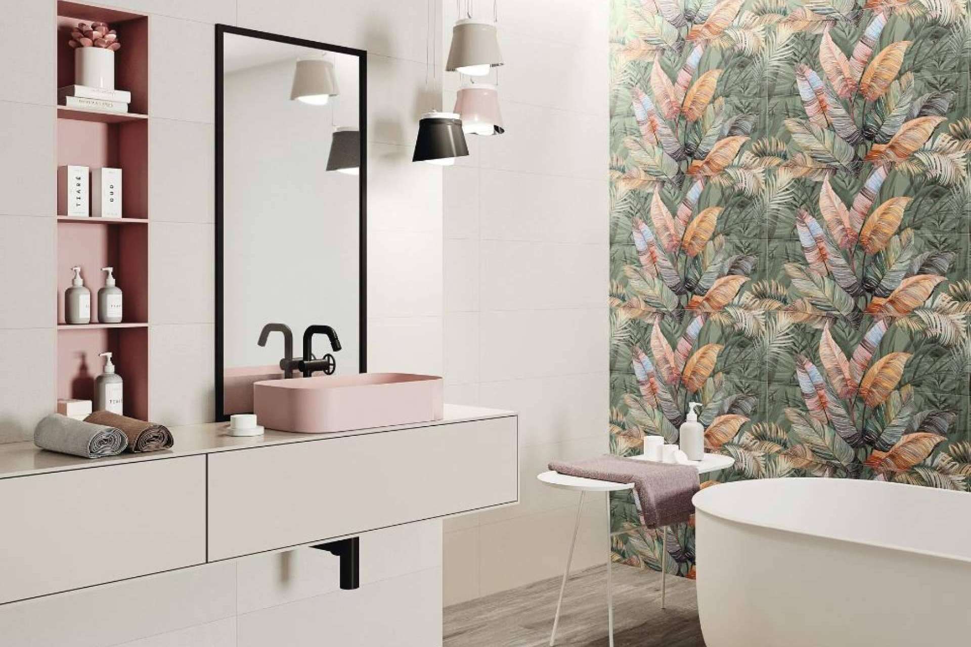 La belleza inigualable de los azulejos decorativos con flores o motivos vegetales