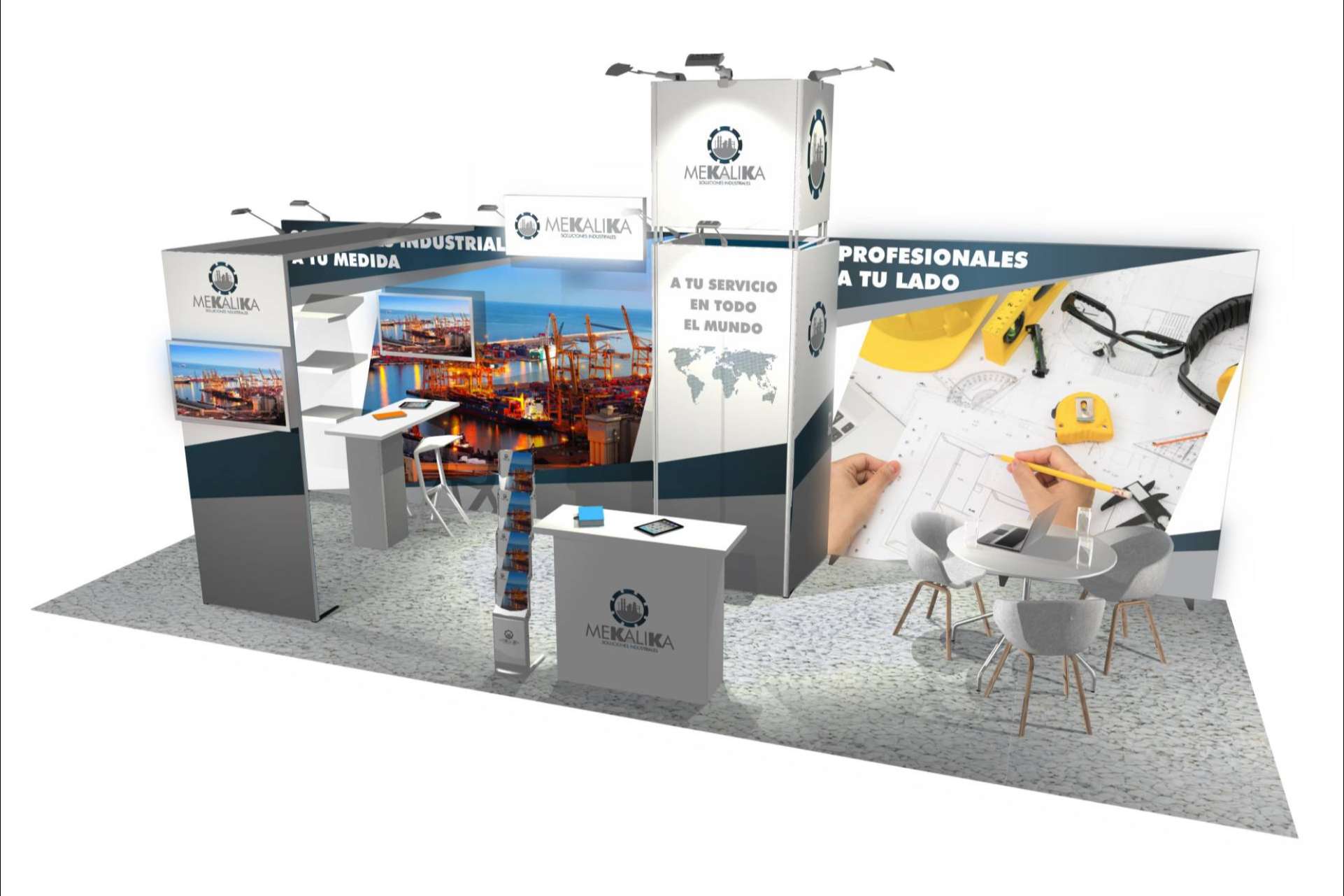 Olika Stands es experta en fabricación de stands reutilizables