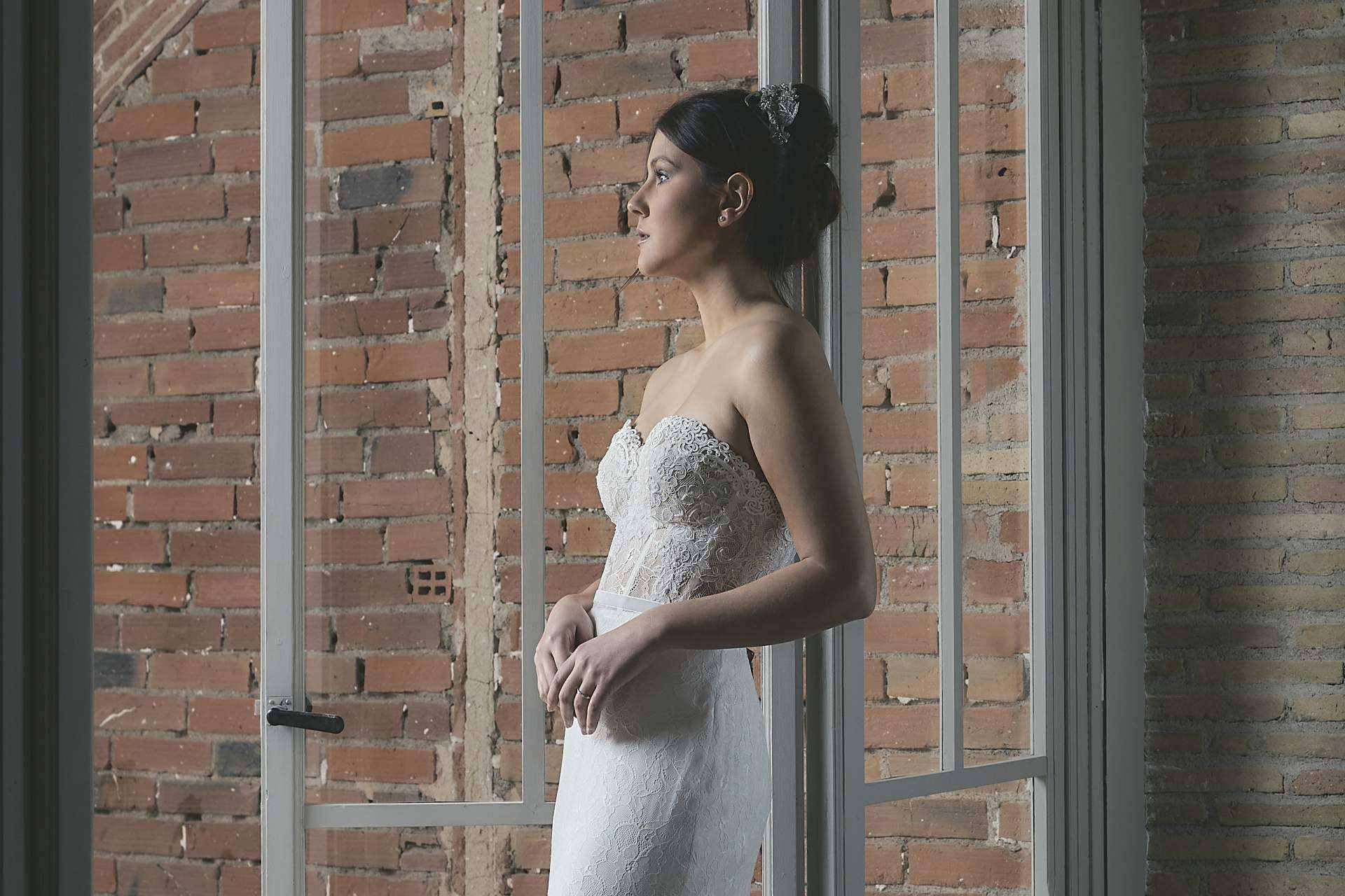 Vestidos de novia especiales en el atelier de Francesca Marlop