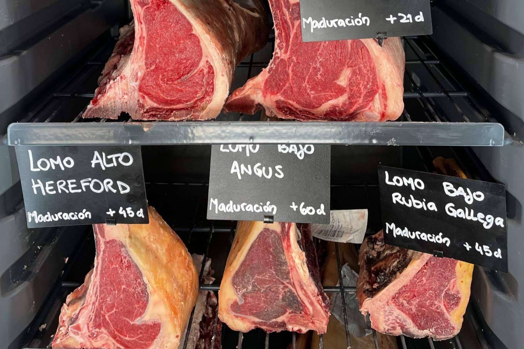 Algunas de las mejores carnes maduras están en Delicatessen Argentina
