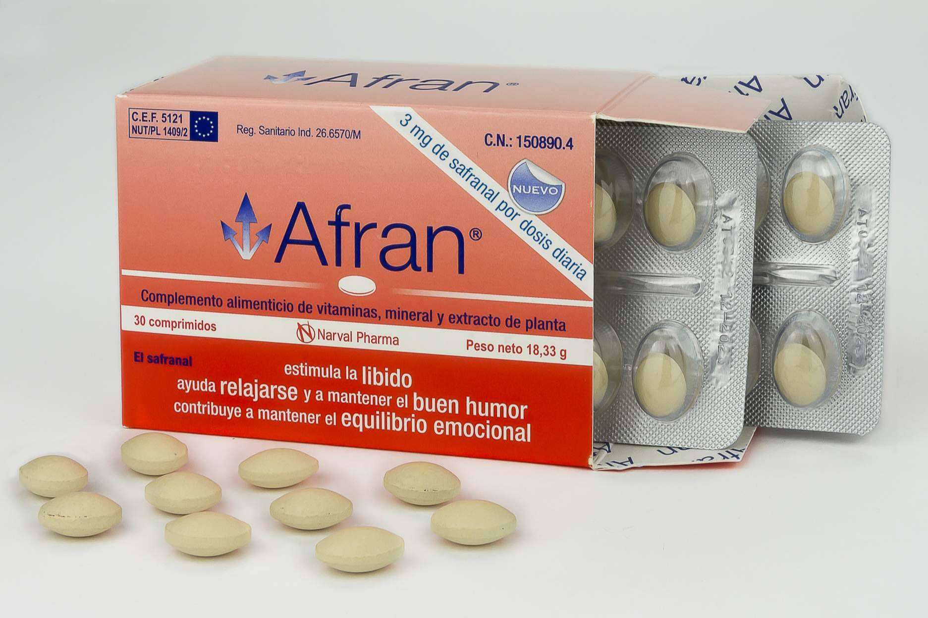 Afrán de laboratorios Narval Pharma ayuda a mantener el equilibrio emocional y el buen humor