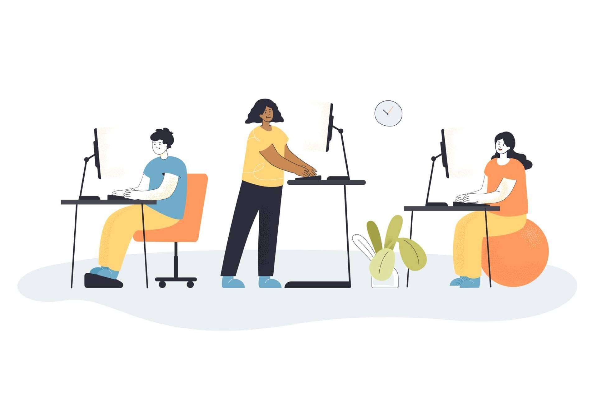 Mercaoficina, sillas y mesas ergonómicas para evitar los dolores de espalda