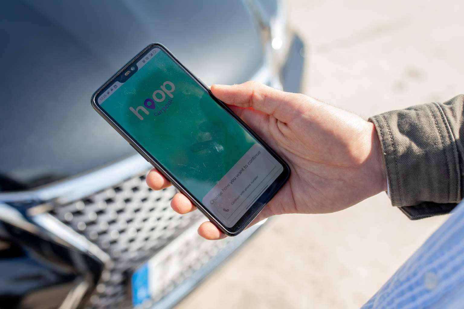 Hoop Carpool, una app para compartir coche Madrid