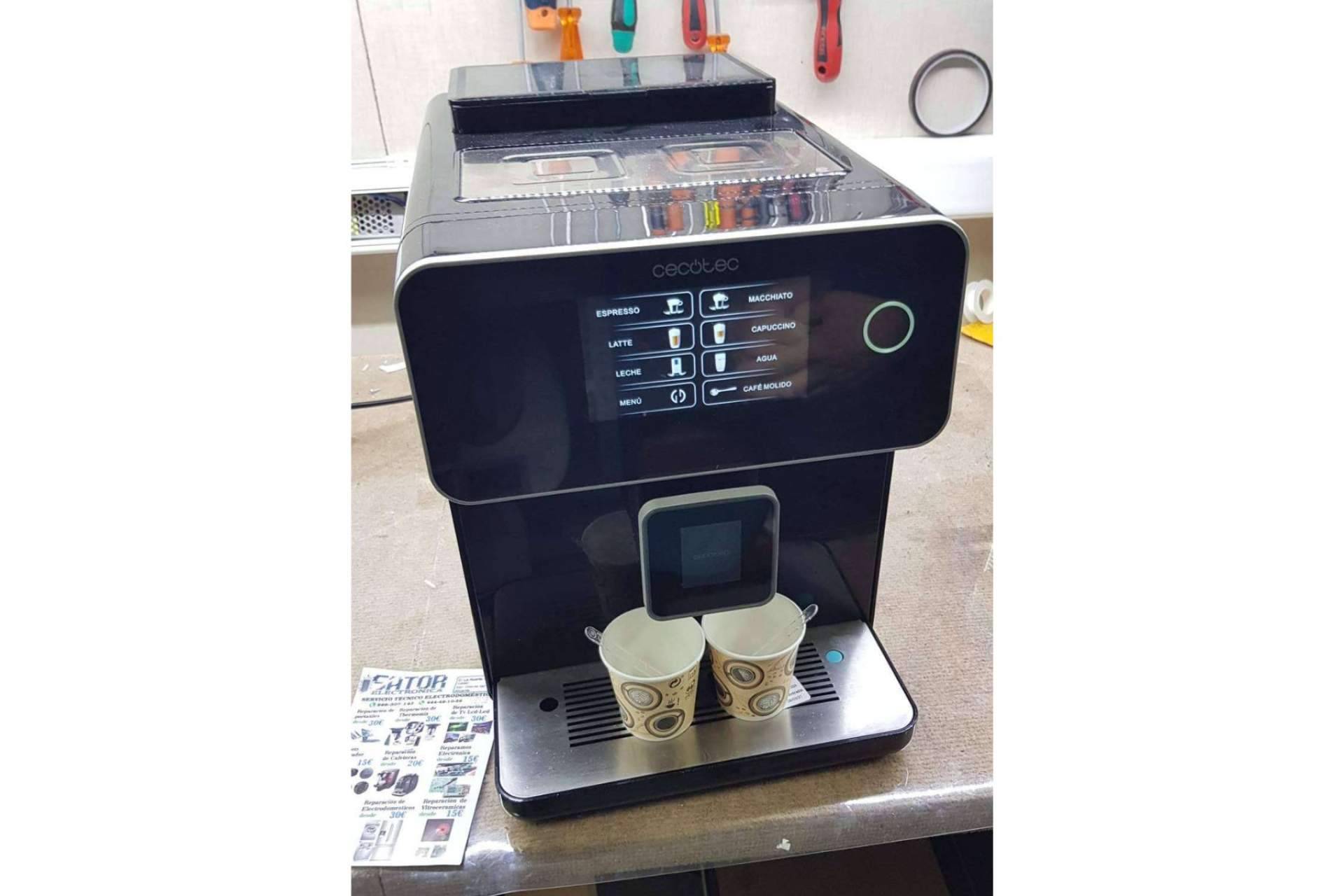 Expertos en reparación de cafeteras express, con Sator Electrónica