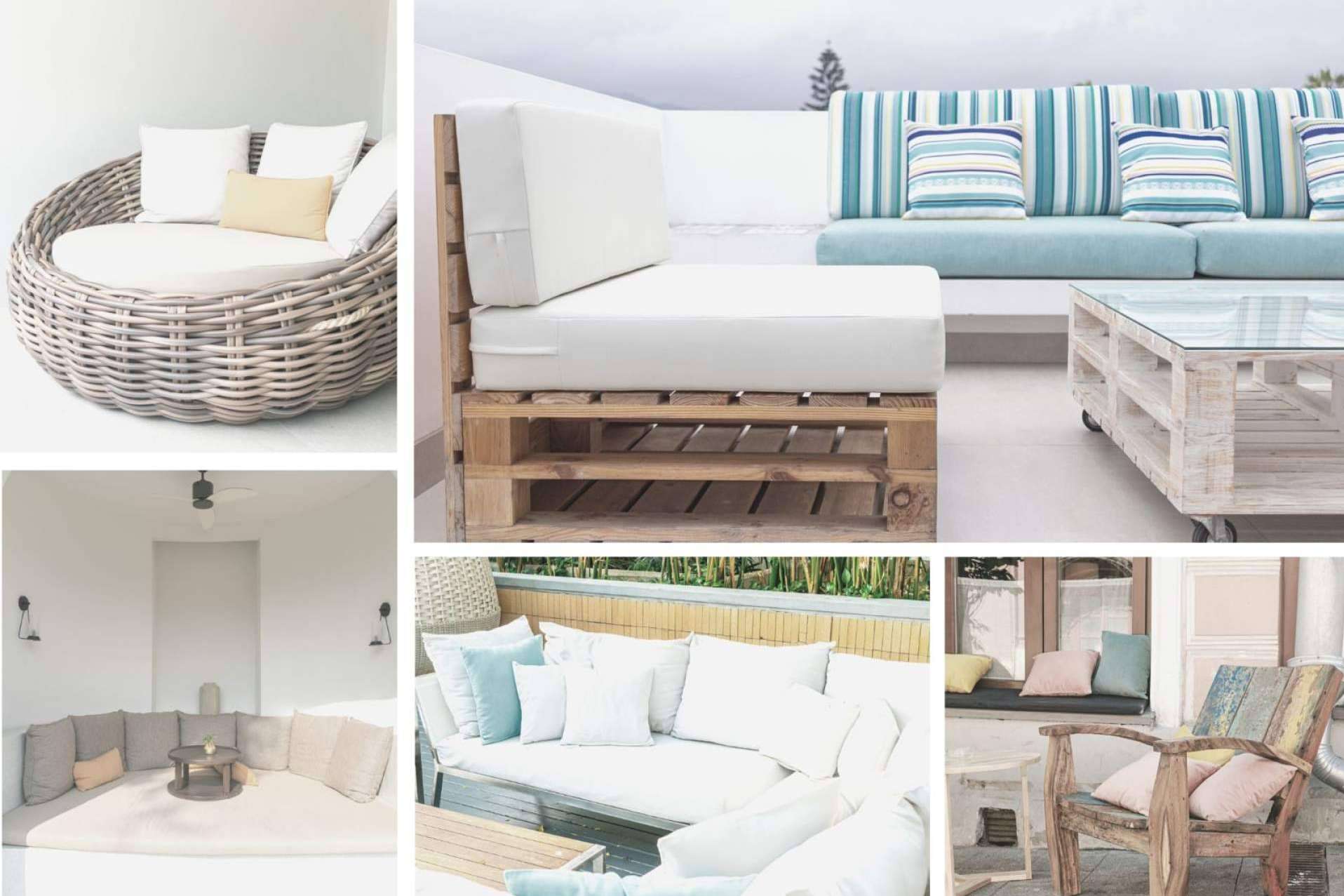 Amplia variedad de toldos y cojines a medida para terrazas en My HOMYHOME