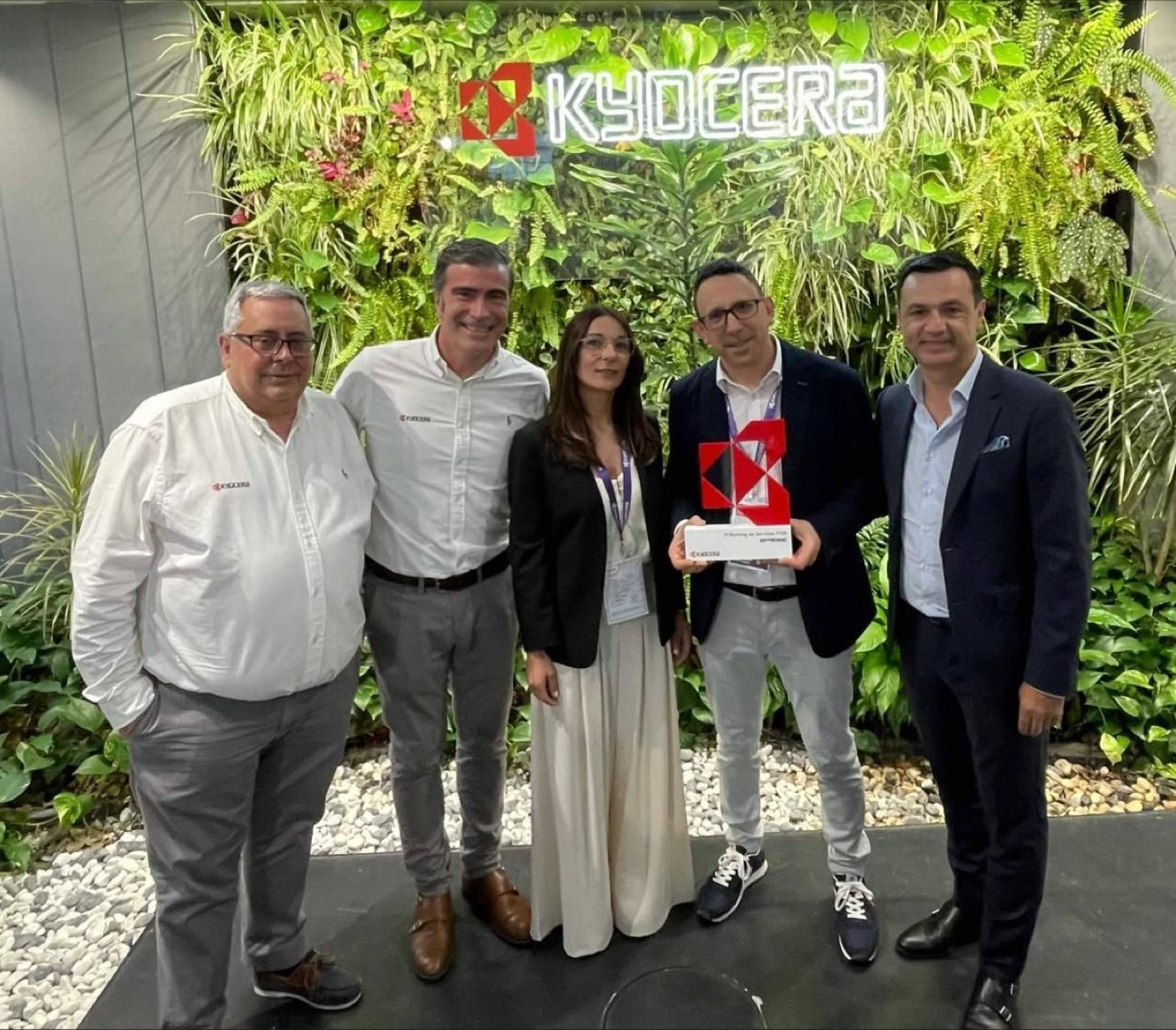 Kyocera reconoce labor de Ofitronic en su convención anual de partners