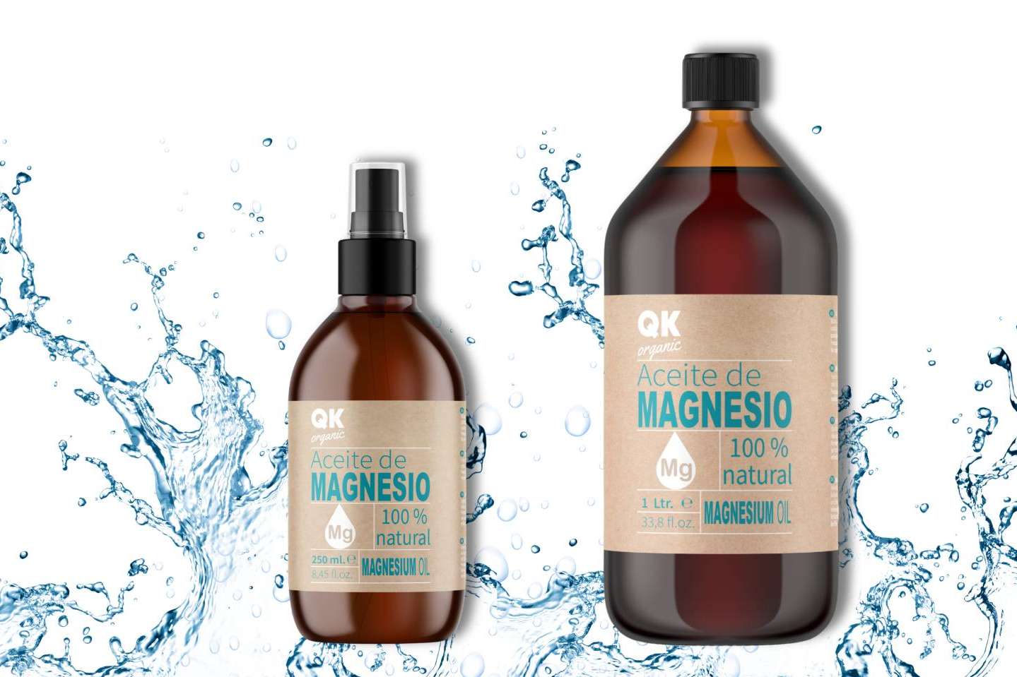 Las propiedades del aceite de magnesio en cosmética, por QKnatur