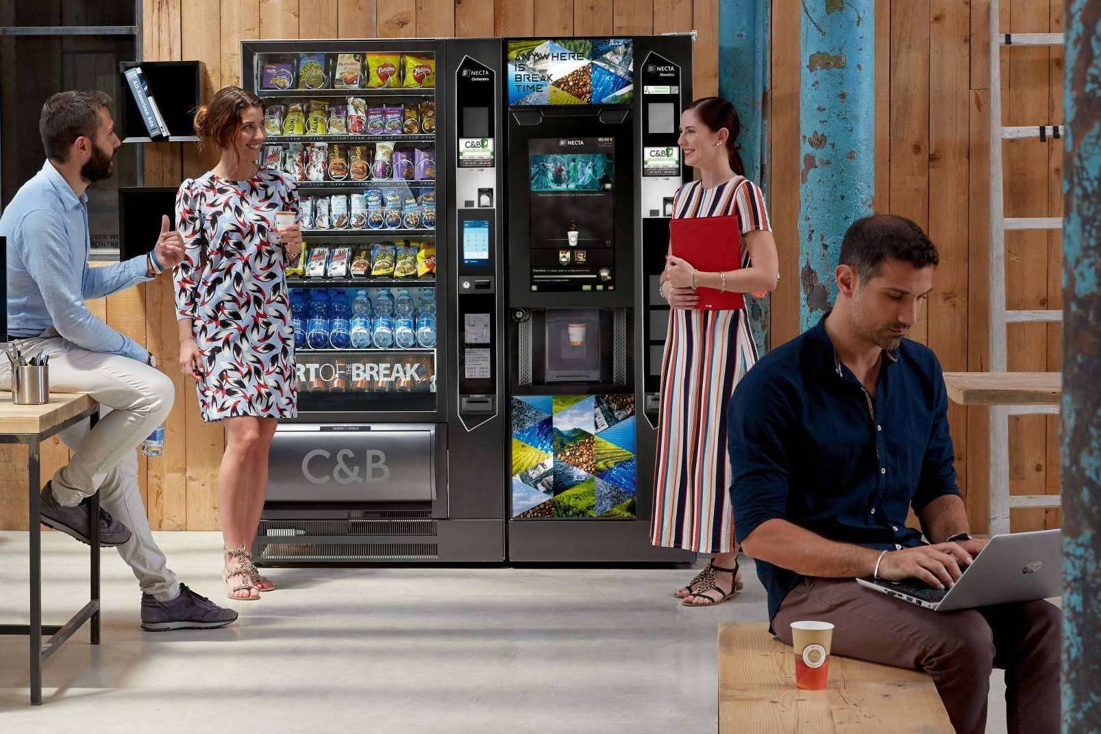 Las máquinas de bebidas frías de C&B Señor son una opción rentable para empresas y locales comerciales