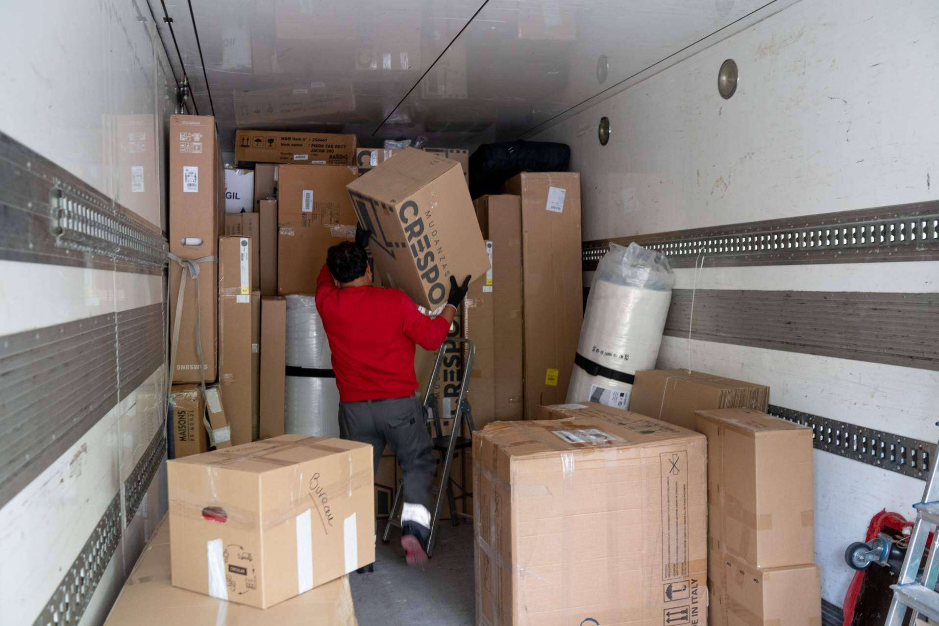 Servicio de mudanzas nacionales a cargo de los expertos de Mudanzas Crespo