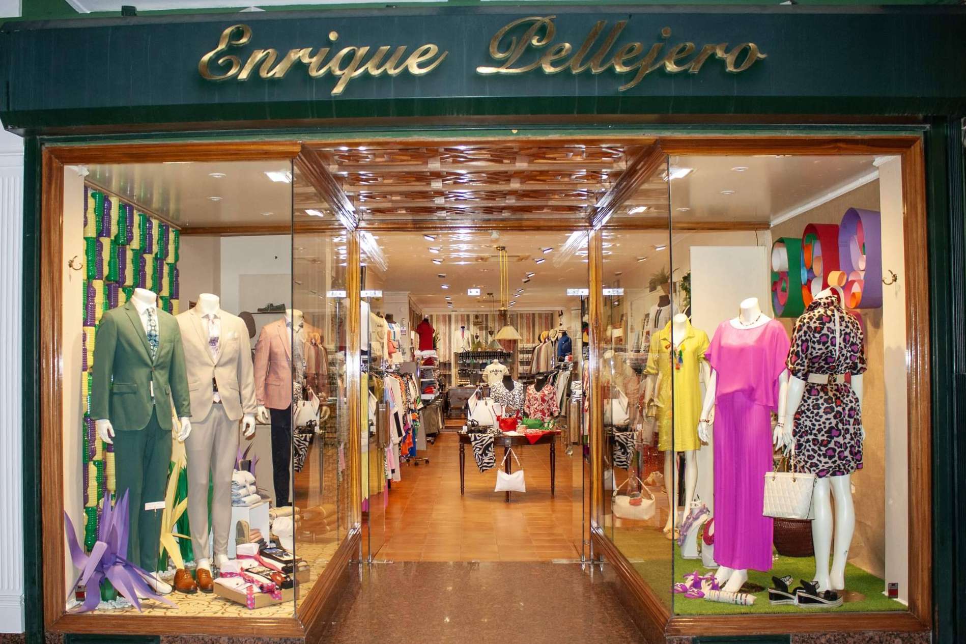 Enrique Pellejero, tienda de ropa para hombre y marca propia