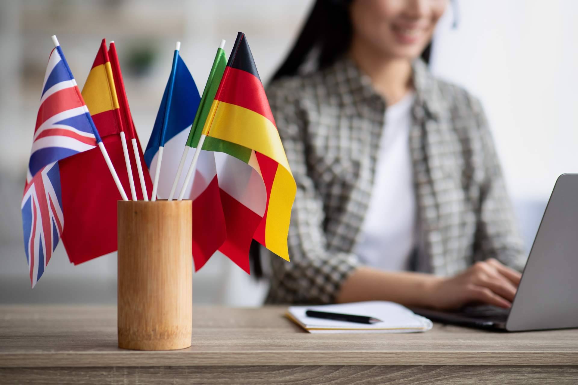 Aprender francés y alemán, en la academia de idiomas online Erizo