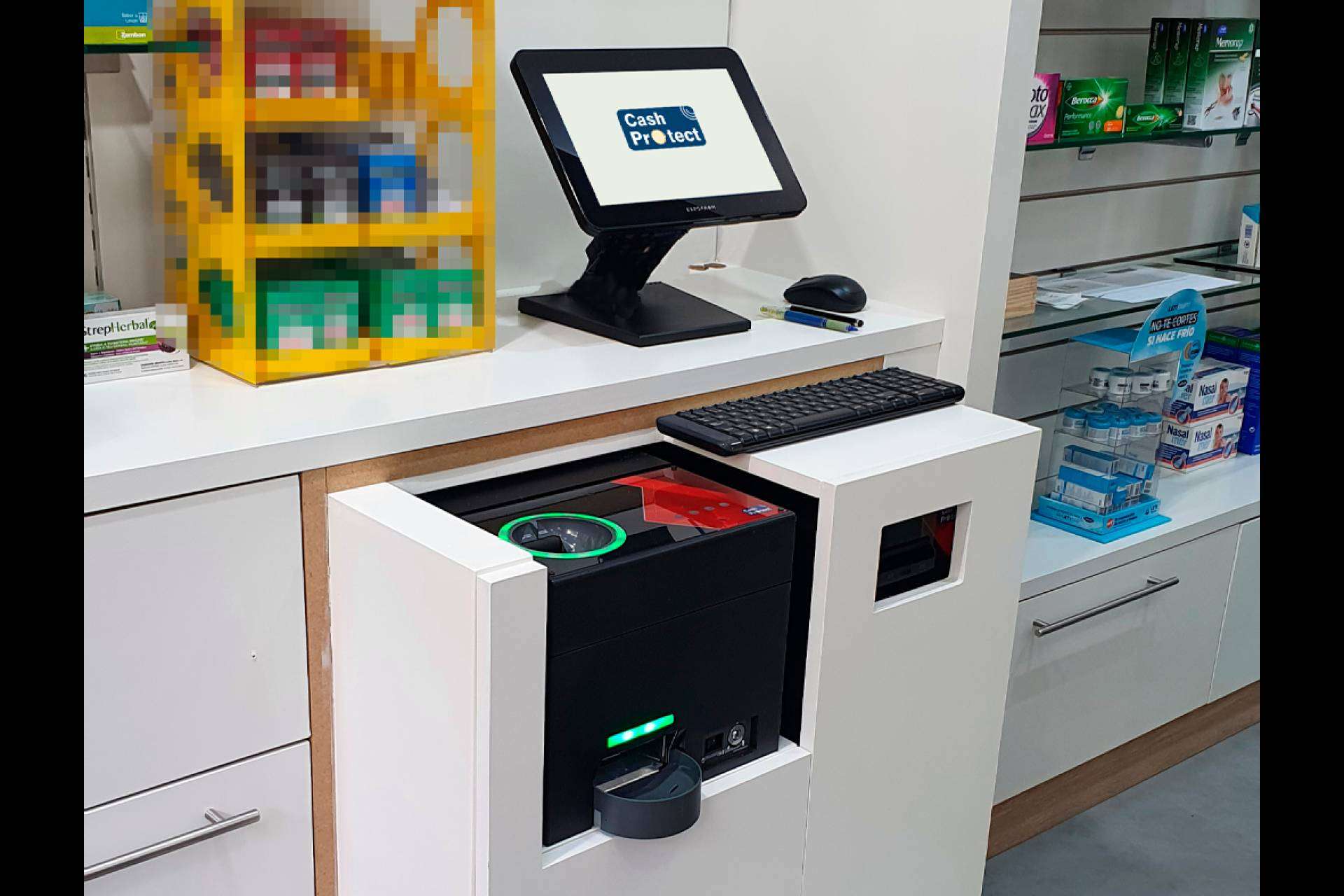 Un cajón inteligente de cobro automático CashProtect permite optimizar la gestión del efectivo en múltiples negocios