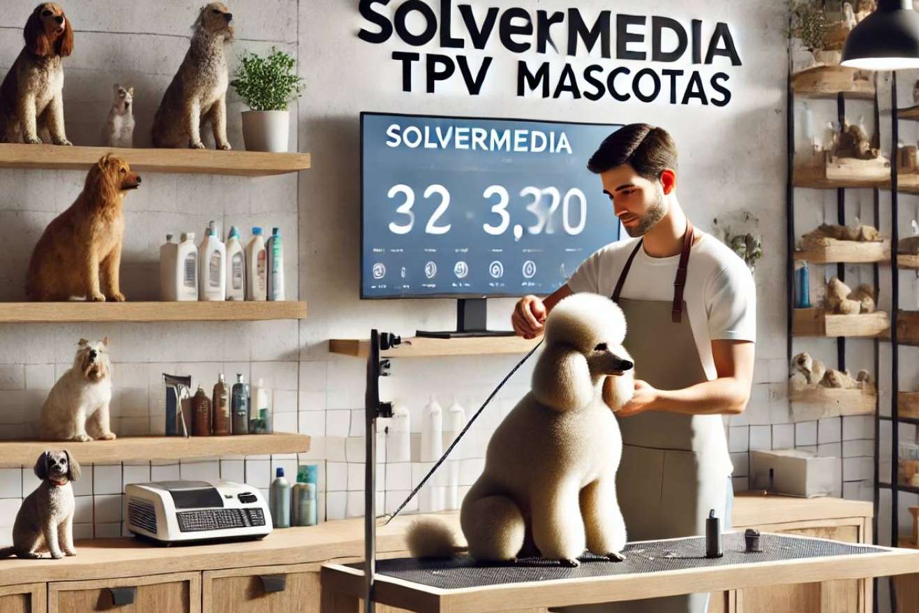 Software TPV especializado de SolverMedia optimiza la gestión de peluquerías de mascotas