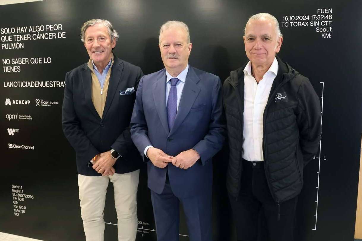 Cuatro conocidos presentadores se hacen la prueba de cribado de cáncer de pulmón