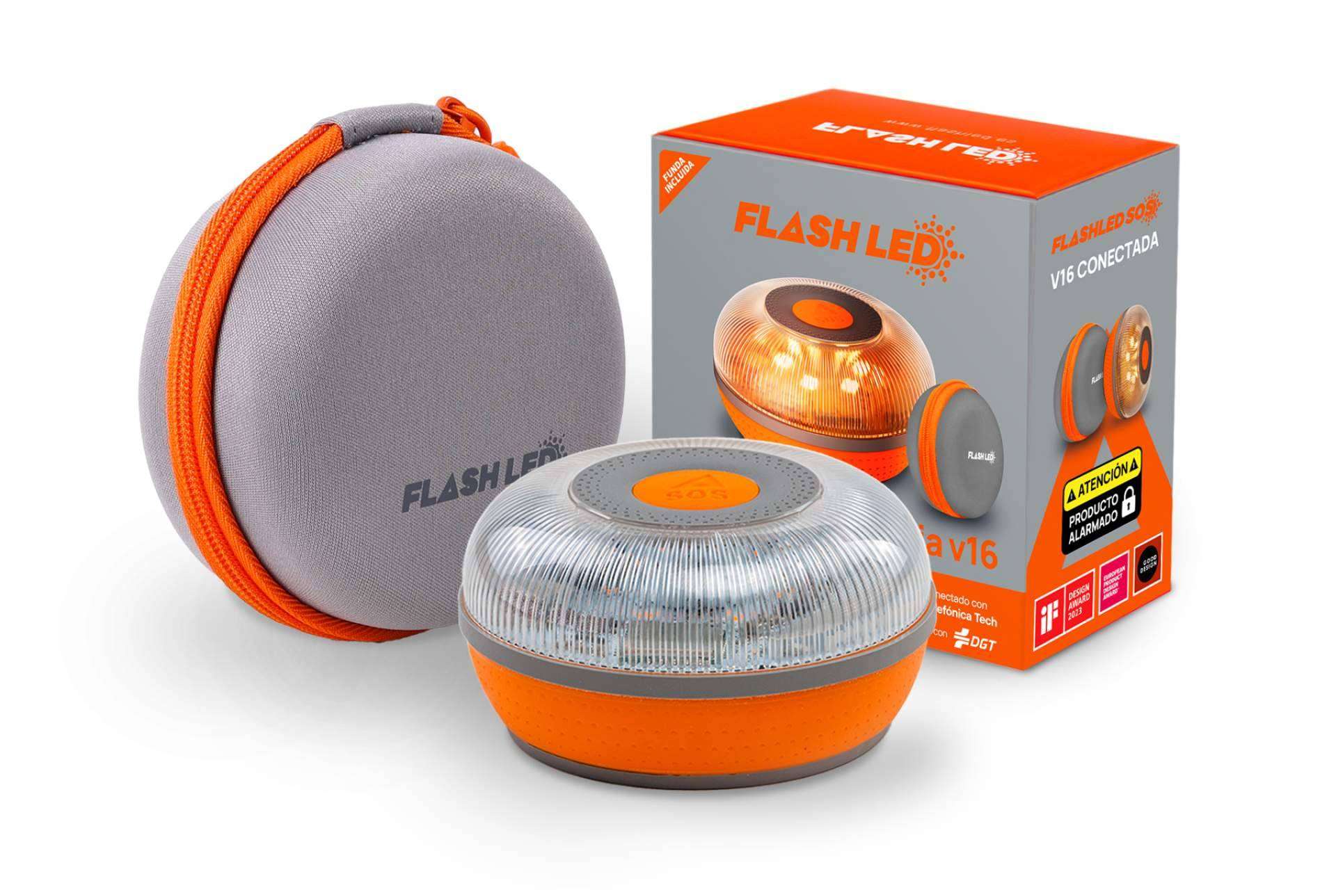 La luz de emergencia V16 FlashLED SOS aporta seguridad y tecnología para esta Navidad
