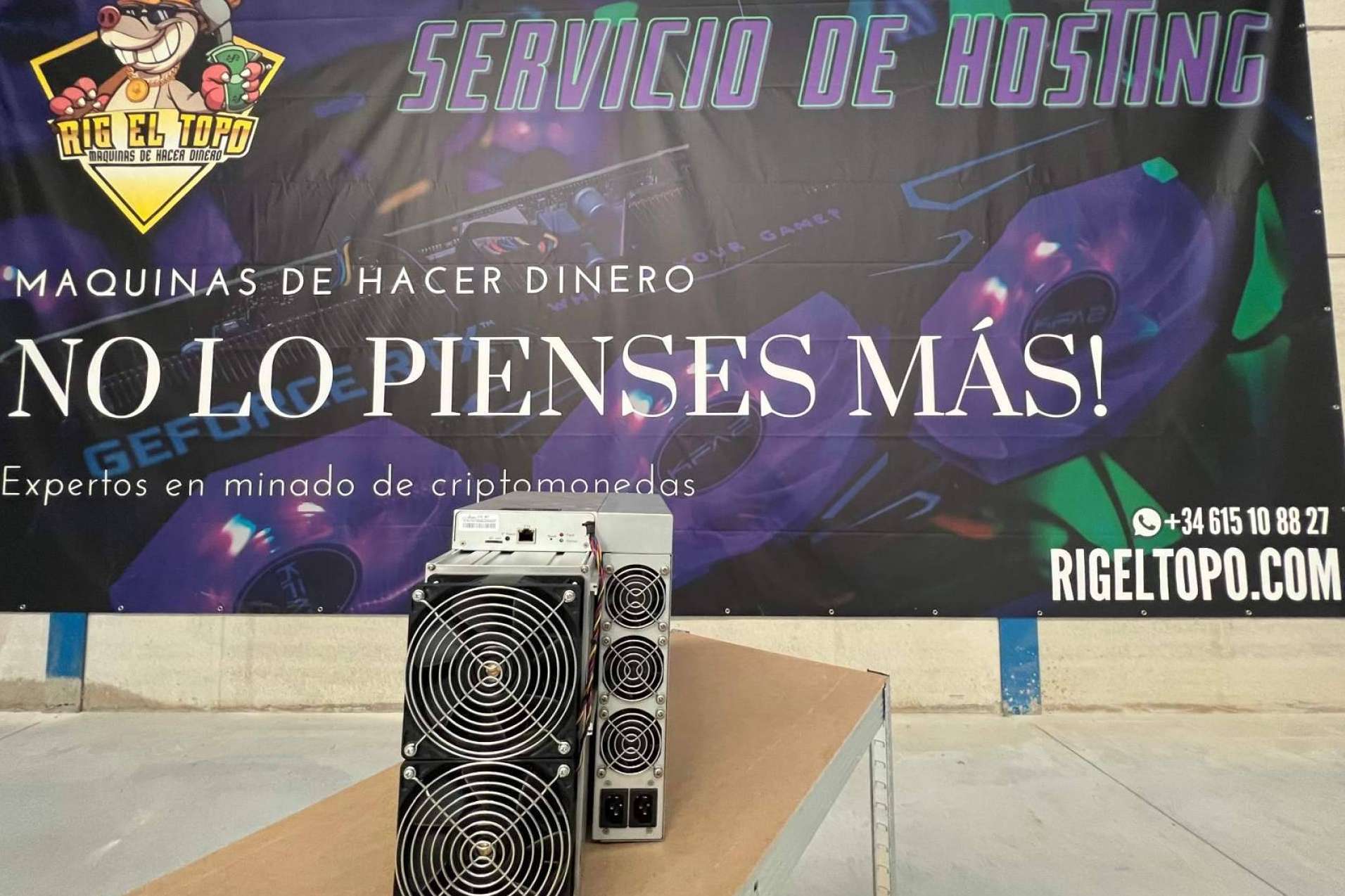 Adiós al ruido en la minería de criptomonedas con Rig El Topo