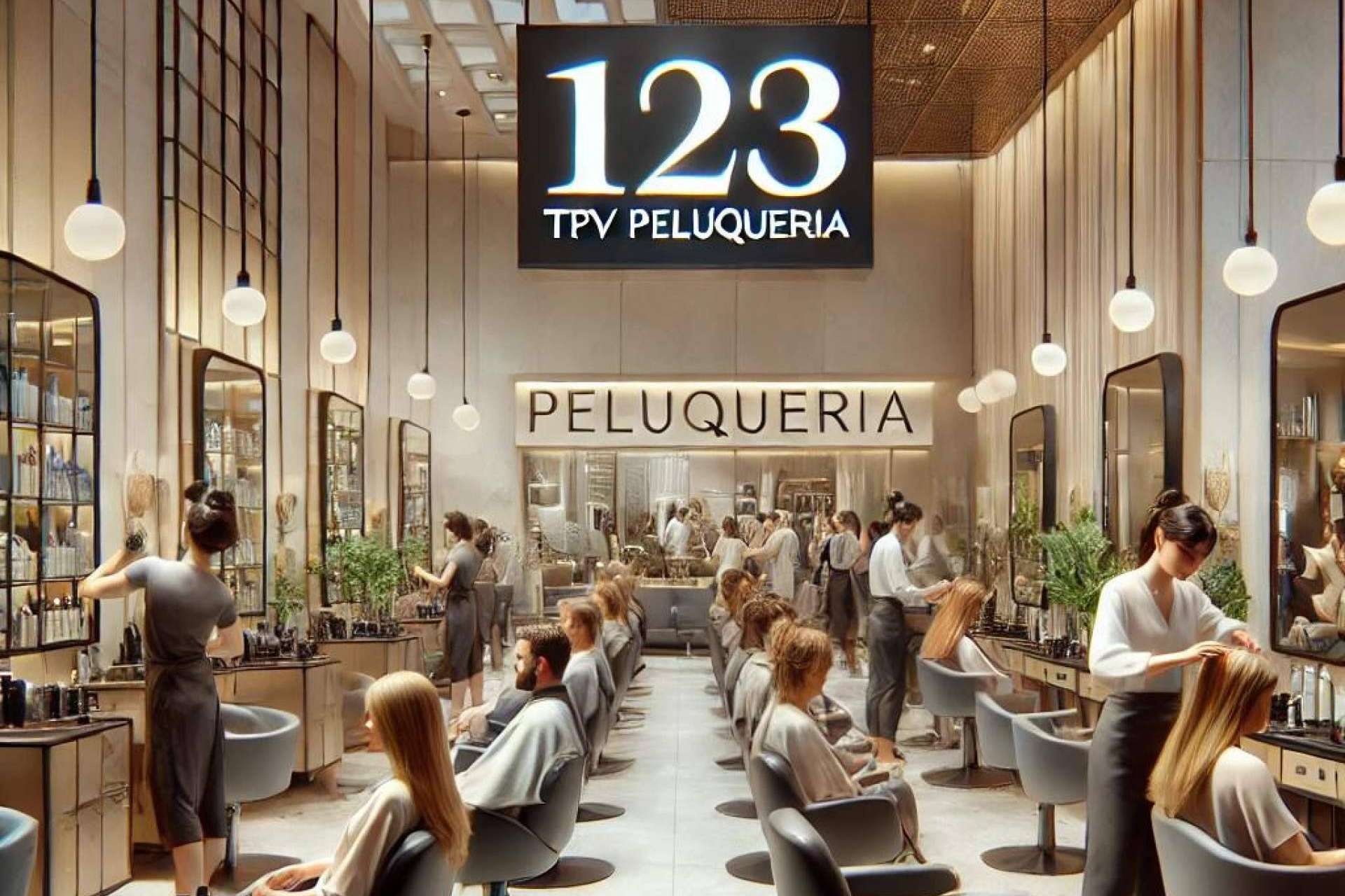 TPV 123 Peluquería digitaliza la administración de peluquerías y salones de belleza