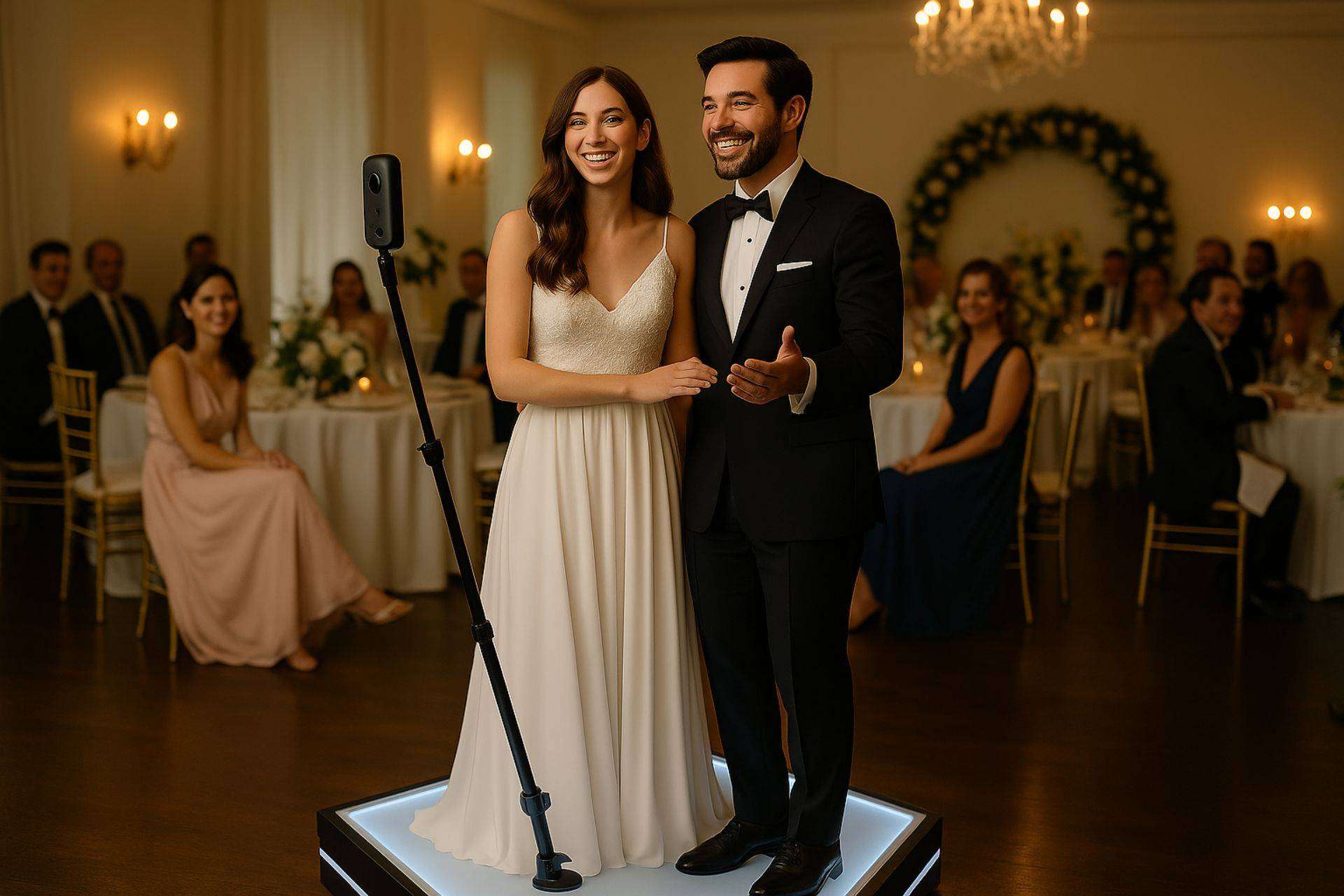 Cámara 360; Convertir una boda en un recuerdo inolvidable
