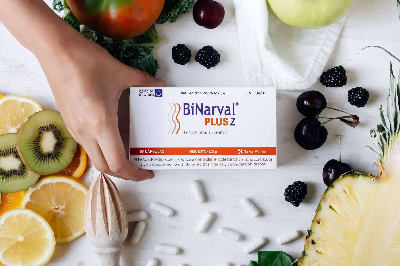 Binarval Plus Z, el complemento alimenticio natural para quien busca control del peso y del colesterol